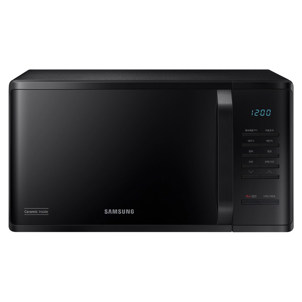 Samsung MS23K3515AK Solo Microwave Oven in Black with Triple Distribut