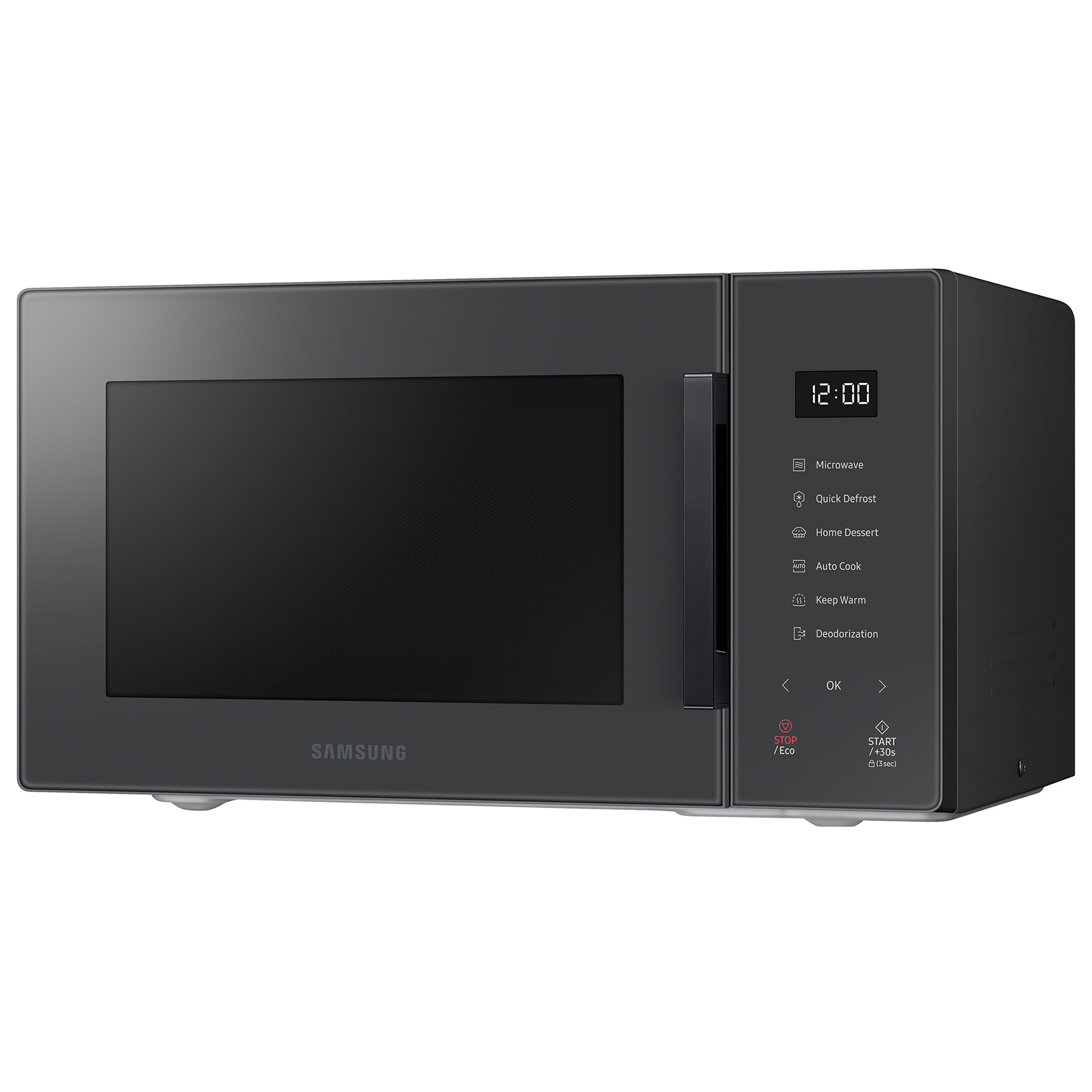 Samsung MS23T5018AC/EU Solo MWO with Triple Distribution System - Clean Charcoal