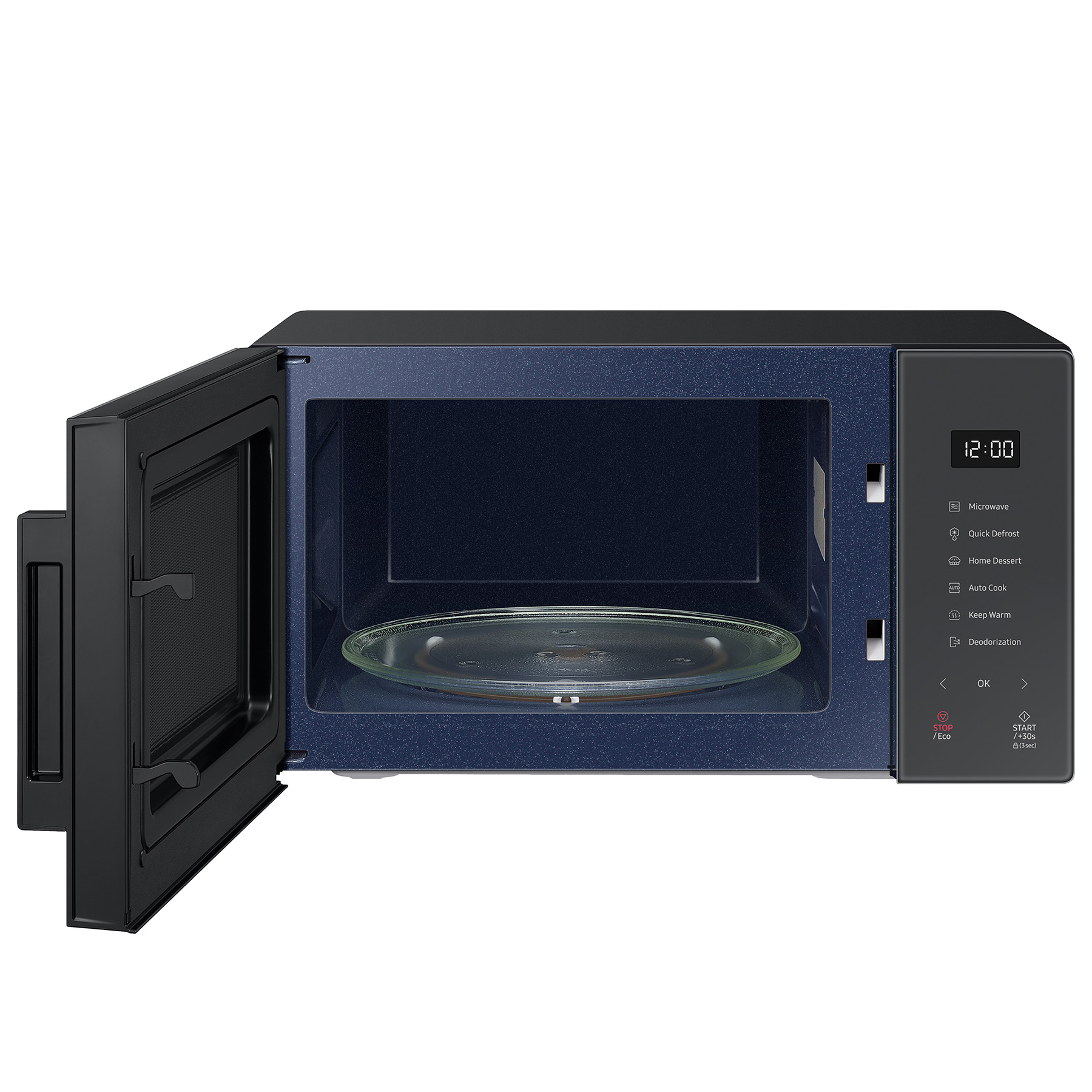 Samsung MS23T5018AC Microwave Oven in Charcoal Grey 23 Litre 800W, photo 5