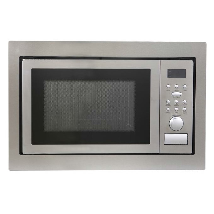 Montpellier MWBI90025 Built In Microwave Oven Grill in St Steel 900W 2