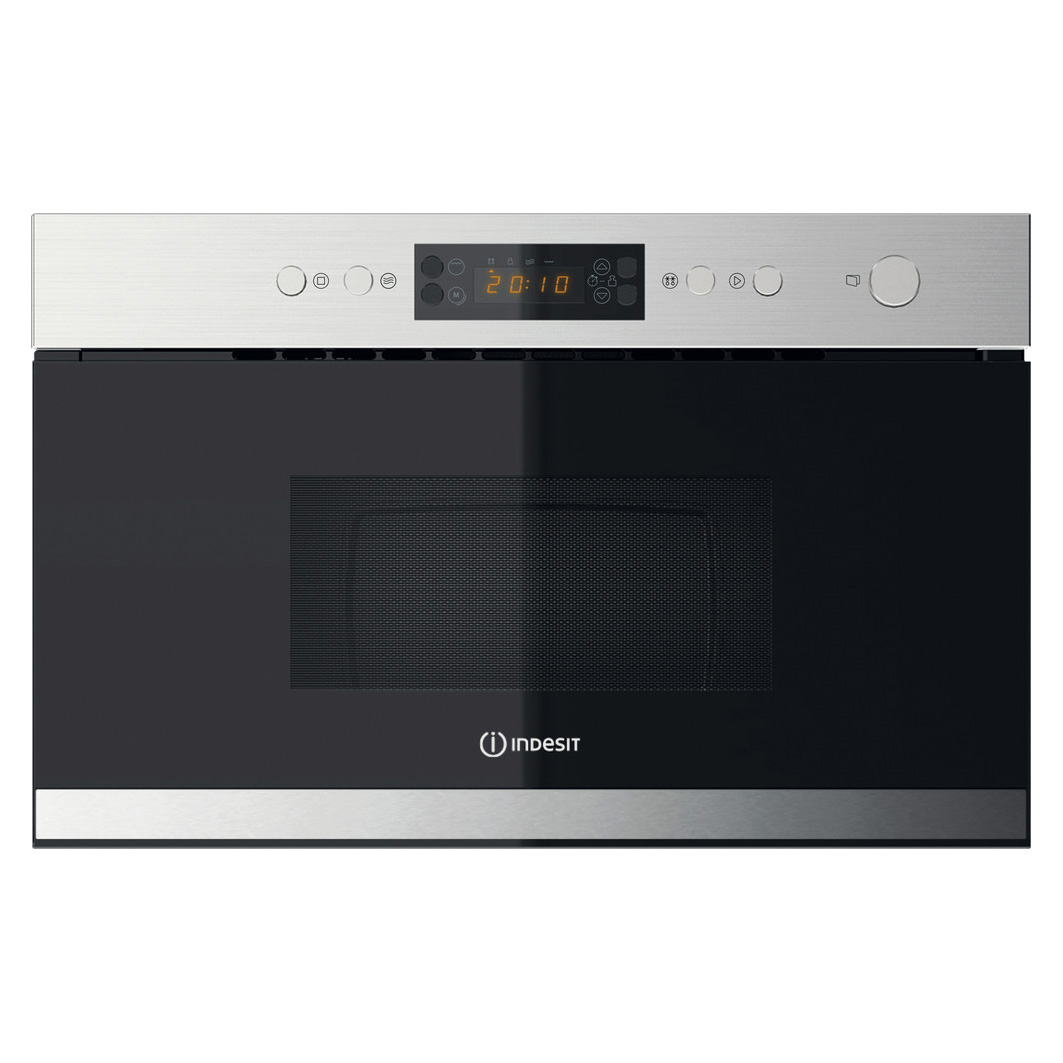 Indesit MWI3213IX Built In Microwave Oven with Grill in St Steel 750W