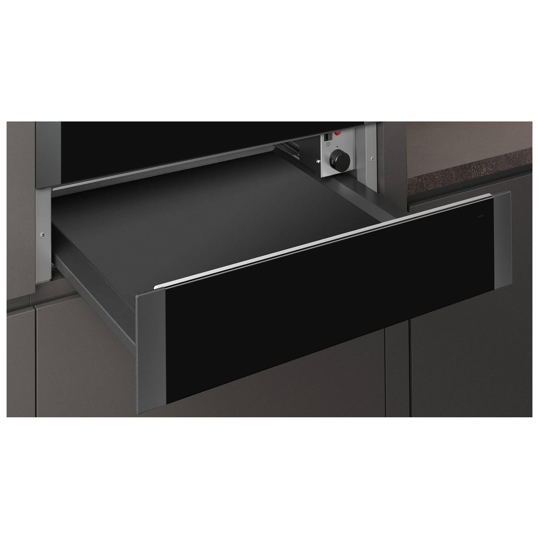 Neff N1AHA01G0B N50 Built In 14cm Warming Drawer in Black with Graphit, photo 2