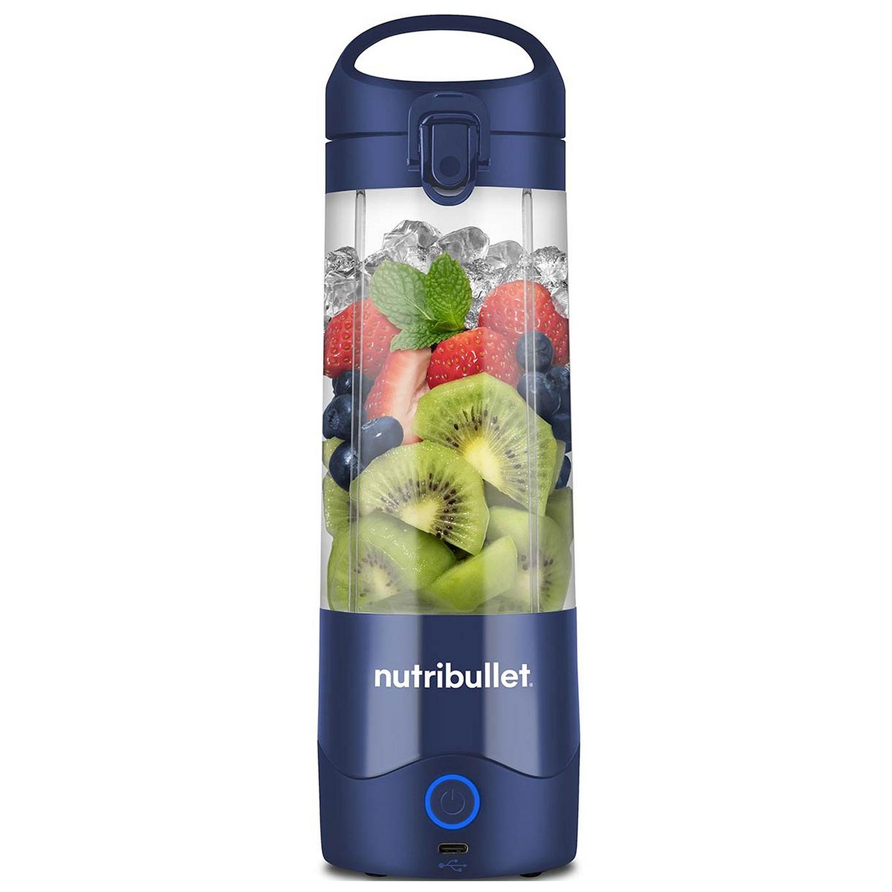 Nutribullet NBG 200NB 100W 350ml Portable Blender in Navy Blue 2000mAh