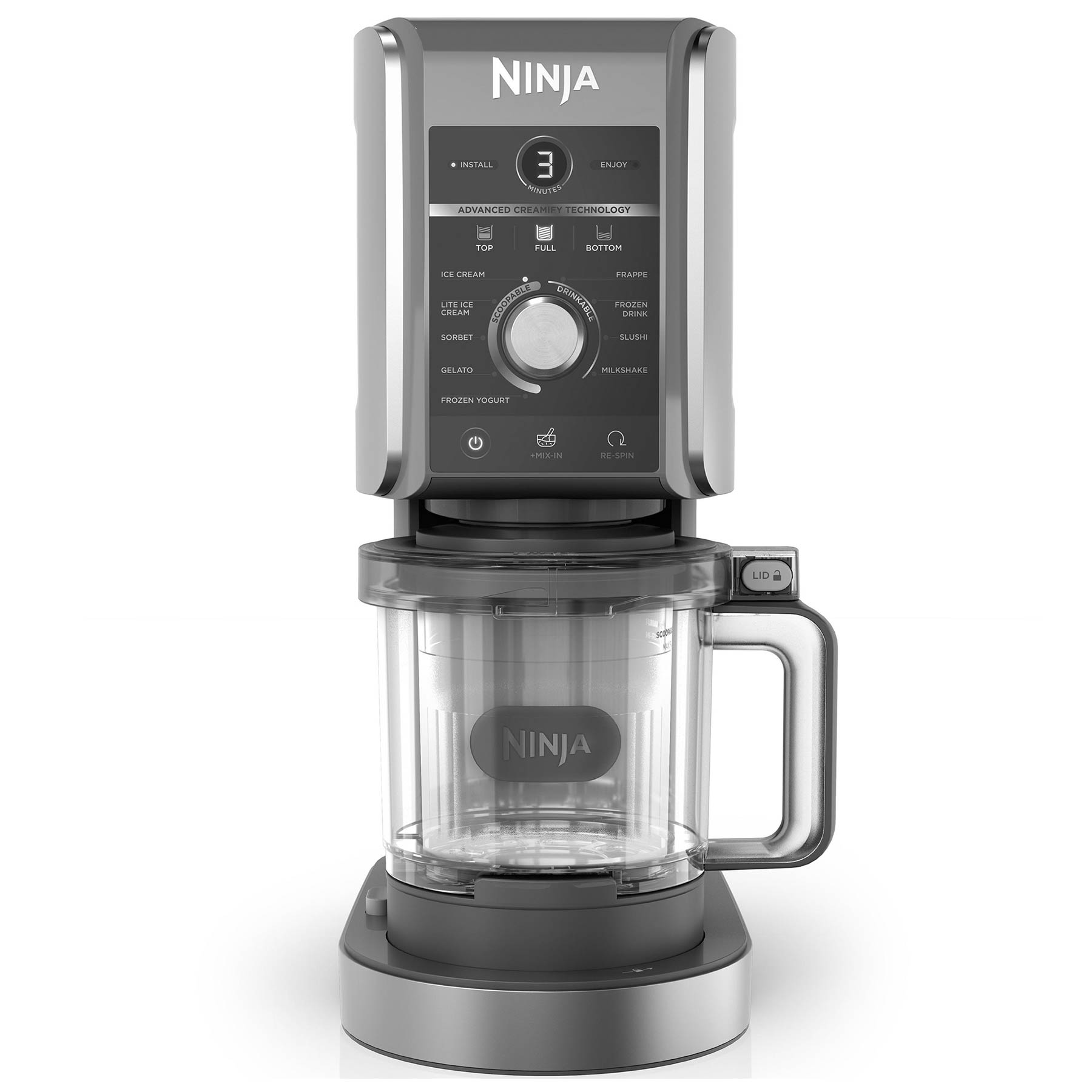 Ninja NC501UK Ninja Deluxe 10 in 1 Ice Cream and Frozen Drink Maker Bl
