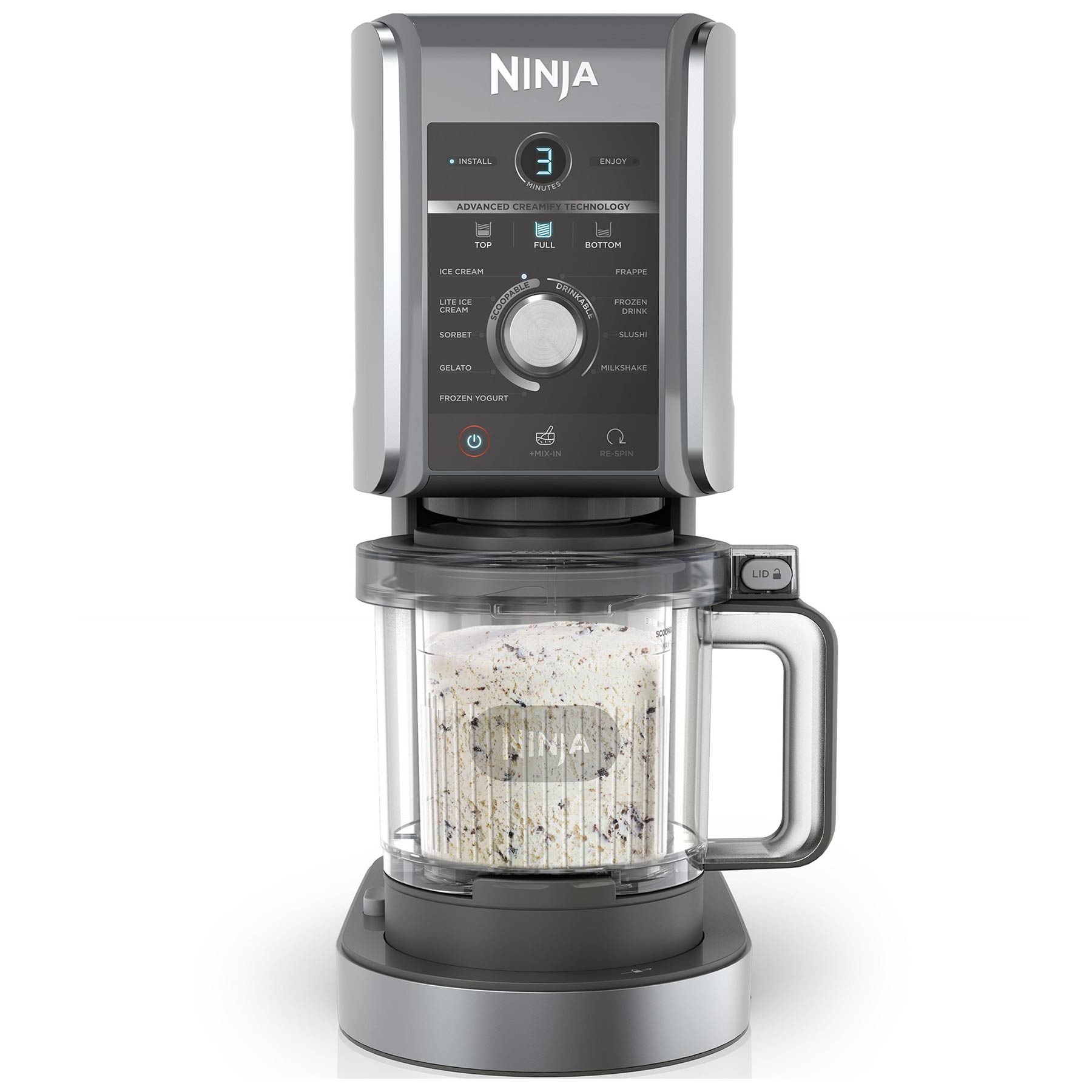 Ninja NC501UK Ninja Deluxe 10 in 1 Ice Cream and Frozen Drink Maker Bl, photo 2