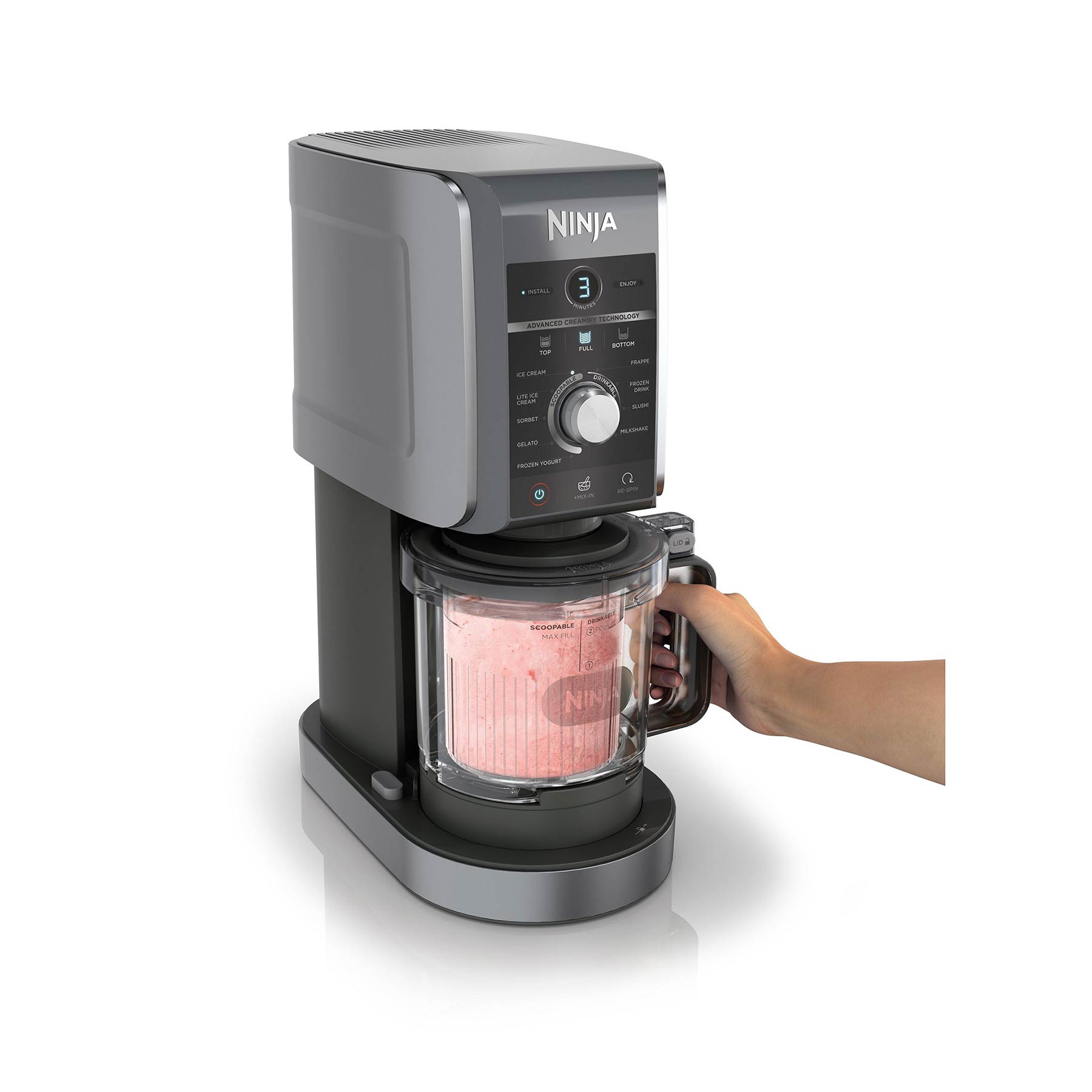 Ninja NC501UK Ninja Deluxe 10 in 1 Ice Cream and Frozen Drink Maker Bl, photo 4