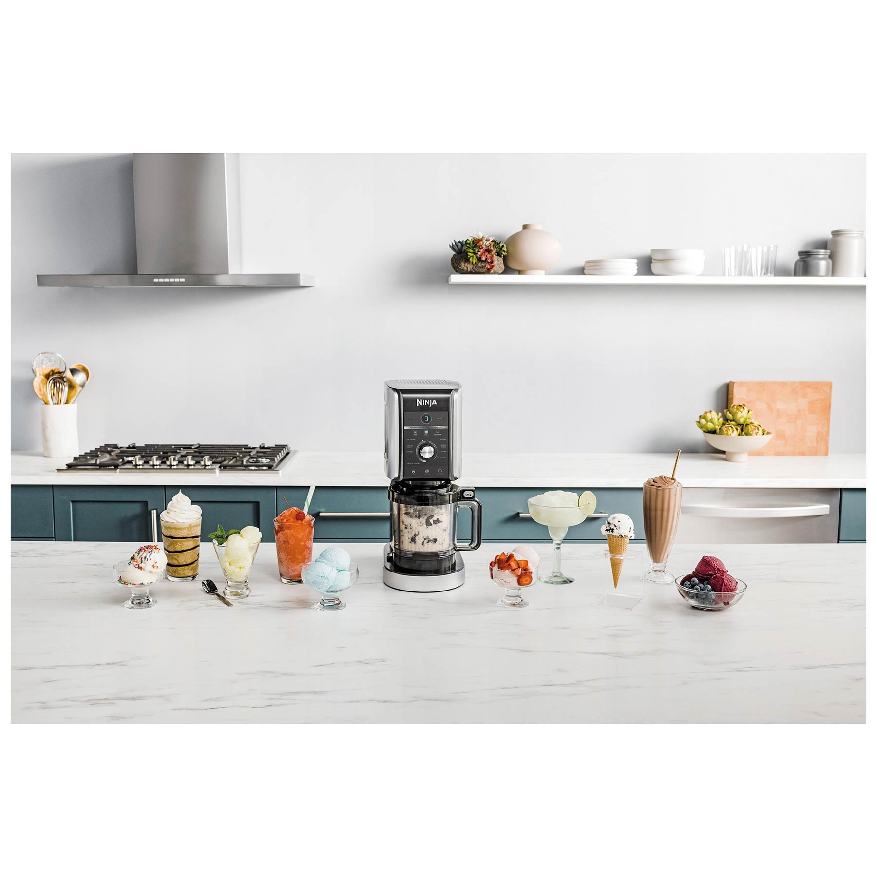 Ninja NC501UK Ninja Deluxe 10 in 1 Ice Cream and Frozen Drink Maker Bl, photo 5