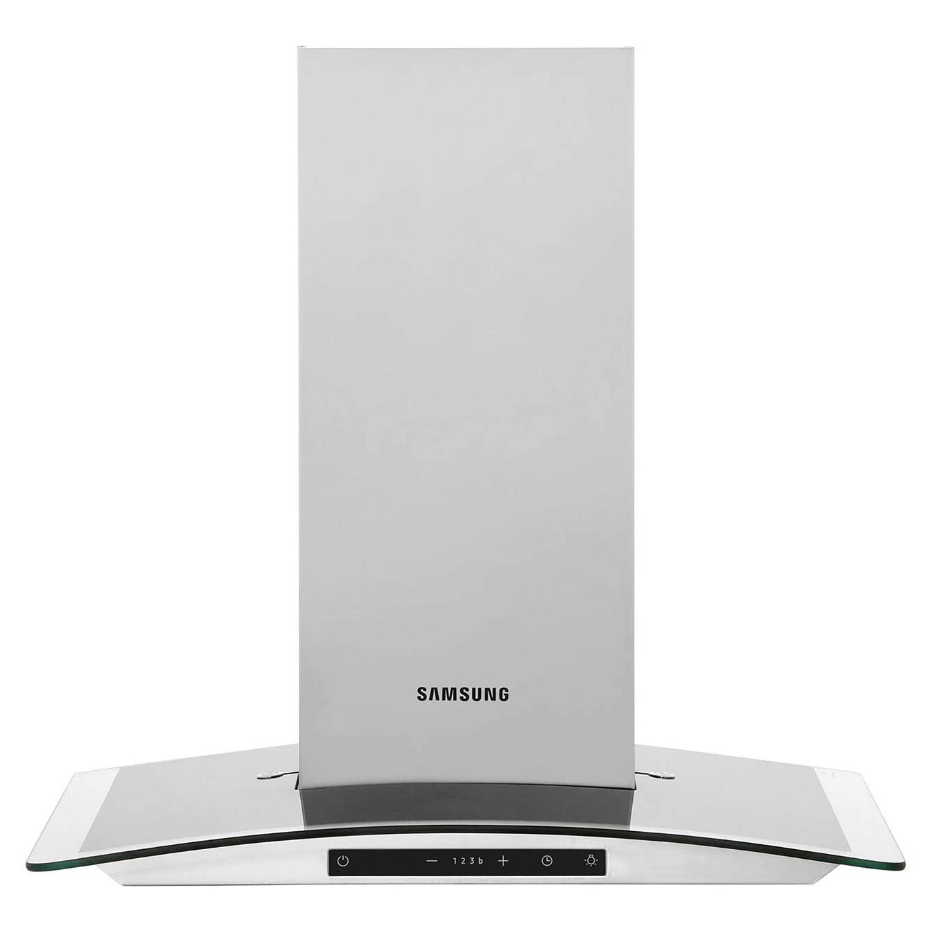 Image of Samsung NK24M5070CS 60cm Curved Glass Chimney Hood in St Steel 4 Speed