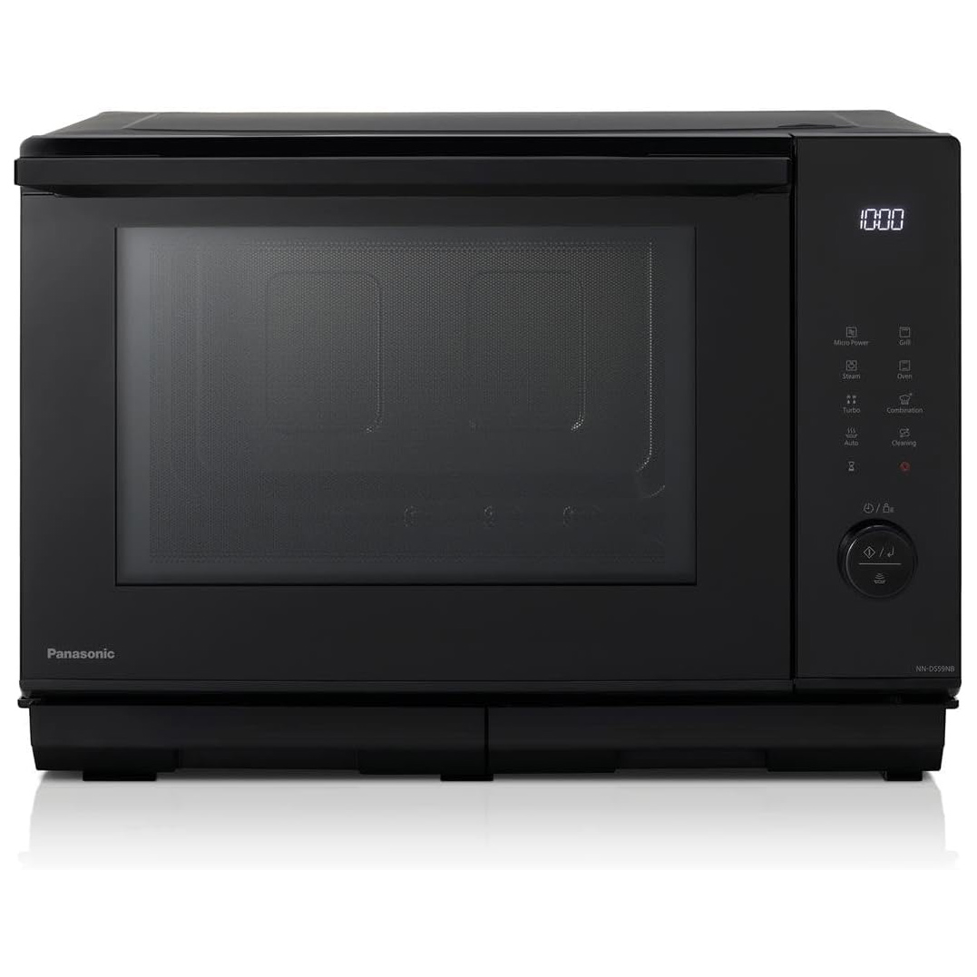 Panasonic NN DS59NBBPQ 4 in 1 Steam Combi Microwave Oven in Black 27L