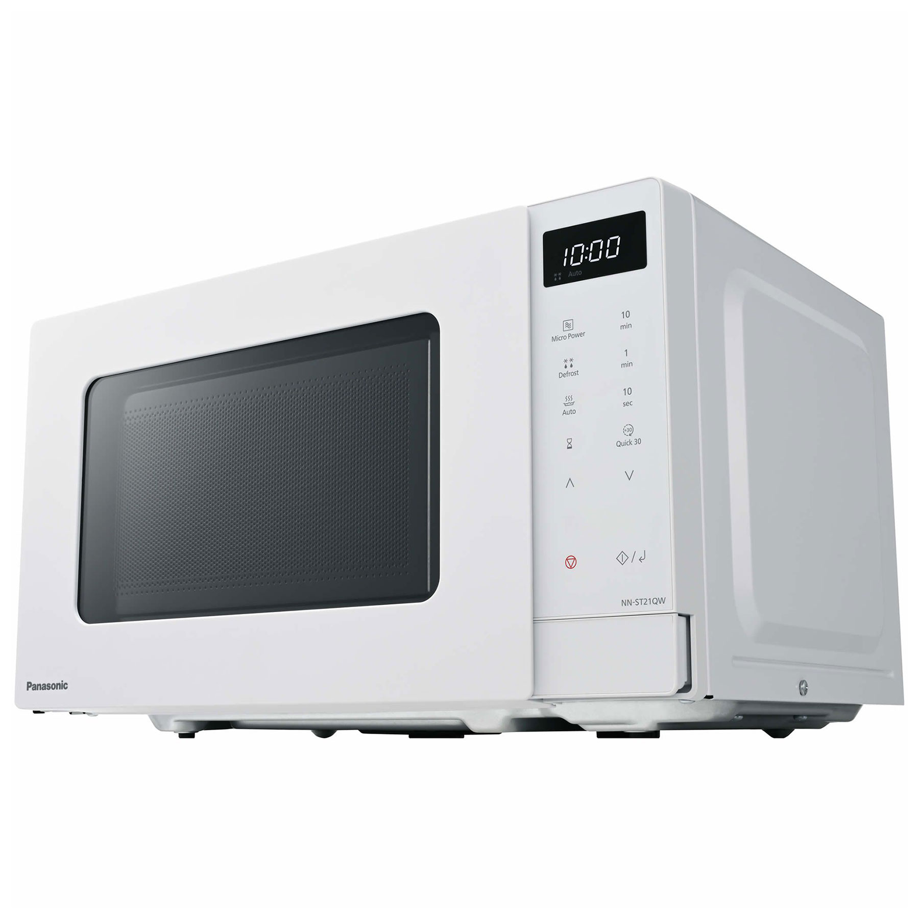 Panasonic NN ST21QWBPQ Solo Microwave Oven in White 20L 800W 11 Auto C, photo 2