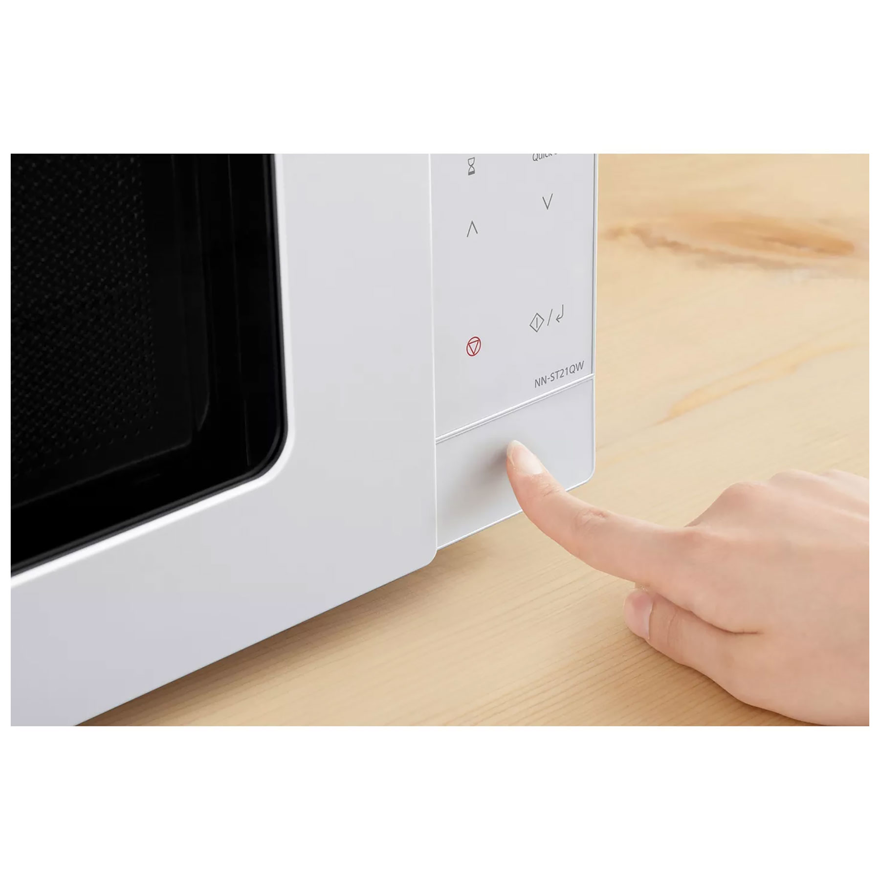 Panasonic NN ST21QWBPQ Solo Microwave Oven in White 20L 800W 11 Auto C, photo 4