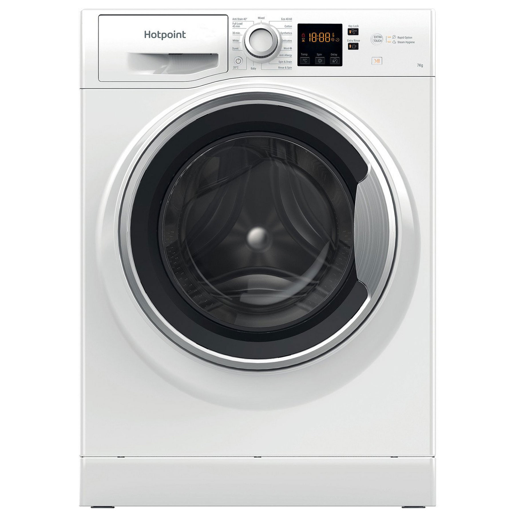 Hotpoint NSWE745CWSUK Washing Machine in White 1400rpm 7Kg B Rated