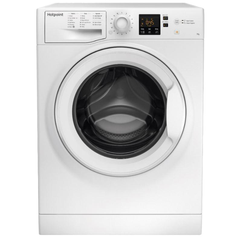 Hotpoint NSWF743UW Washing Machine in White 1400rpm 7Kg D Rated