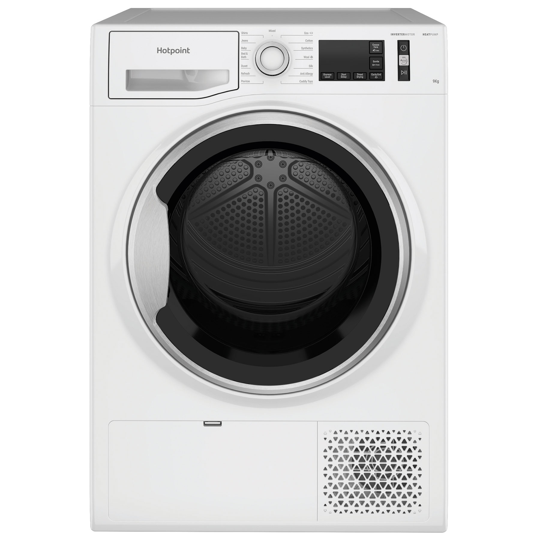 Hotpoint NTM1192SK 9kg Heat Pump Condenser Dryer in White A Rated