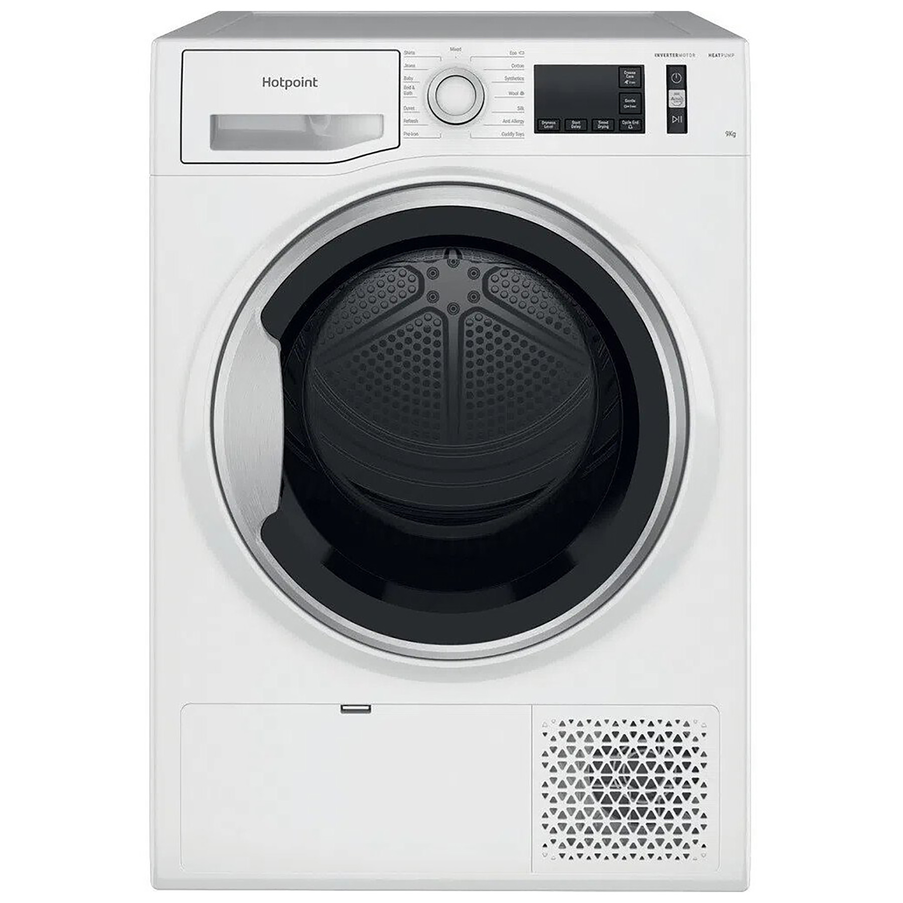 Hotpoint NTSM1192SKUK 9kg Heat Pump Condenser Dryer in White A Rated
