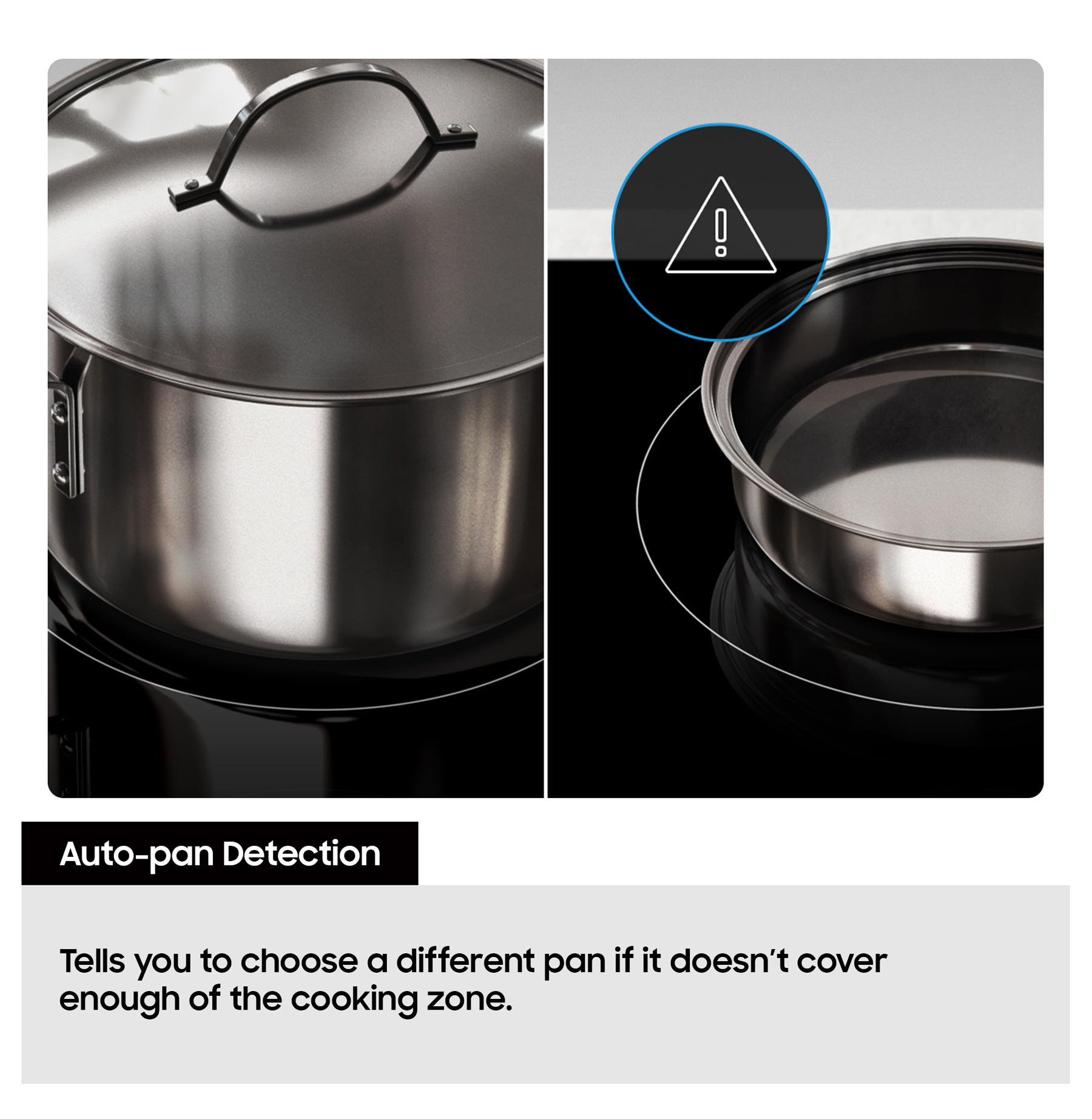 Samsung NZ64F3NM1AB 60cm 4 Zone Induction Hob in Black, photo 5