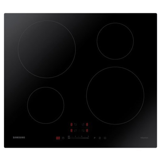 Image of Samsung NZ64H37070K 60cm Electric Induction Hob in Black Glass