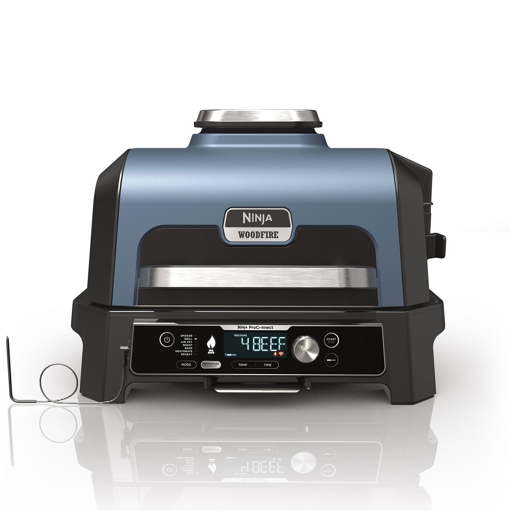 Ninja OG901UK Ninja Woodfire Pro Connect Electric BBQ Grill Smoker