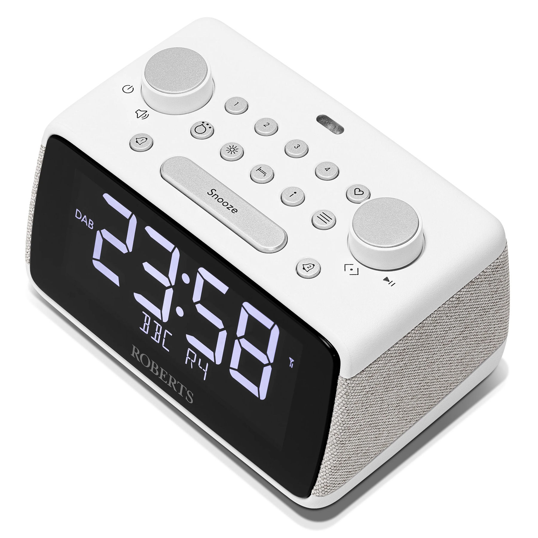 Roberts ORTUS4W DAB DAB FM RDS Bluetooth Audio Streaming Dual Alarm Cl, photo 3
