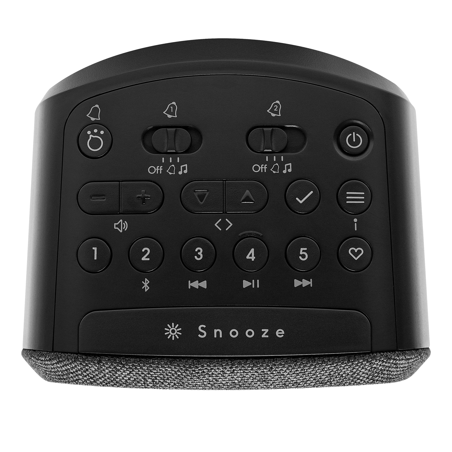 Roberts ORTUS5BK DAB DAB FM RDS Bluetooth Audio Streaming Dual Alarm C, photo 4