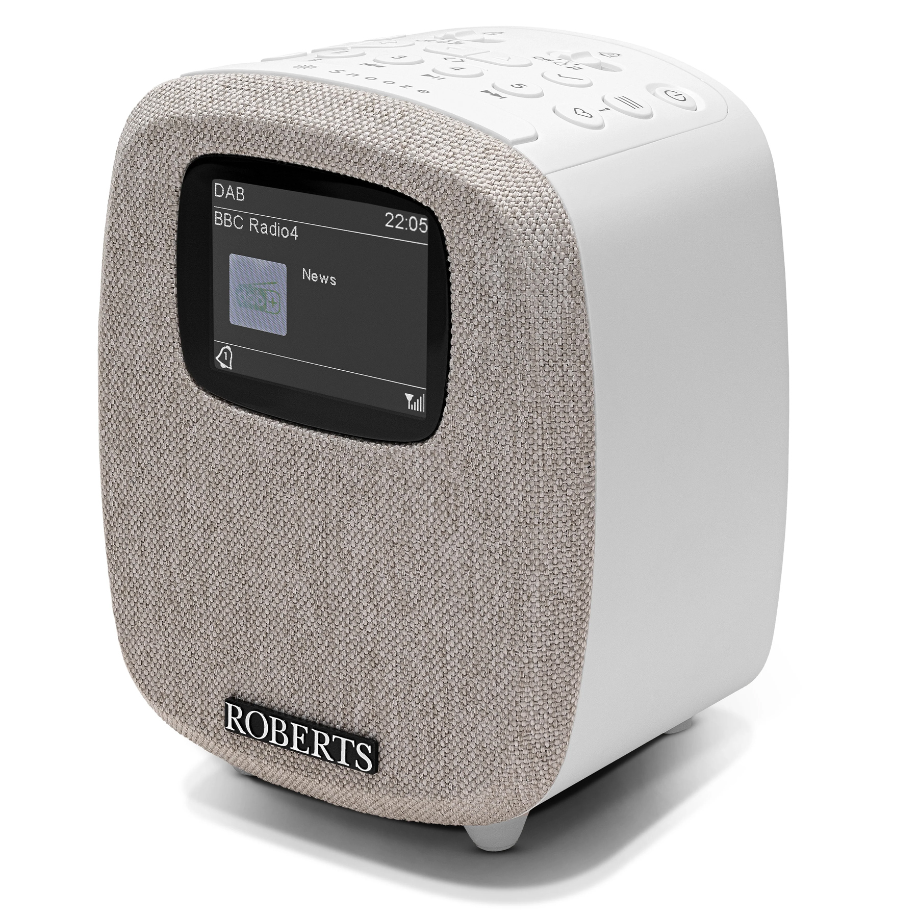 Roberts ORTUS5W DAB DAB FM RDS Bluetooth Audio Streaming Dual Alarm Cl, photo 2