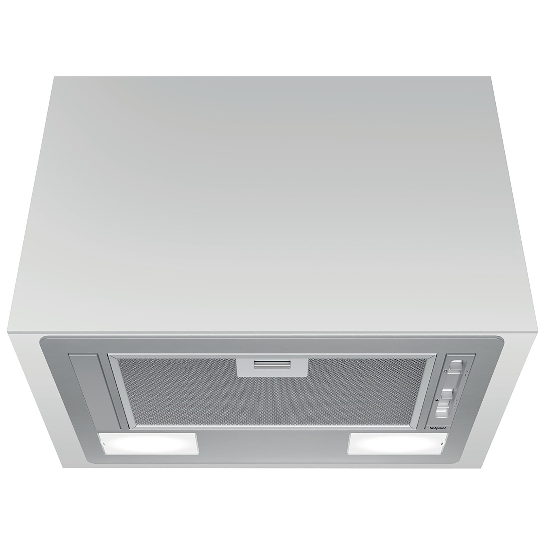 Image of Hotpoint PCT64FLSS 53cm Canopy Hood in Silver
