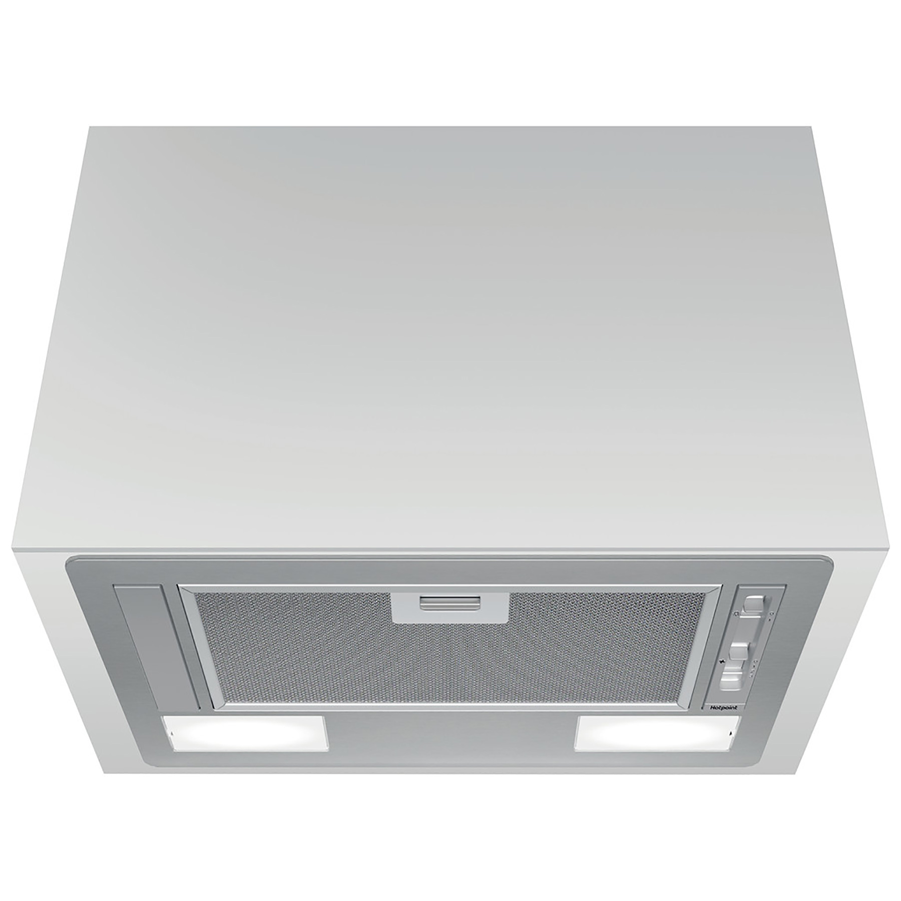 Hotpoint PCT64FLSS 53cm Canopy Hood in Silver