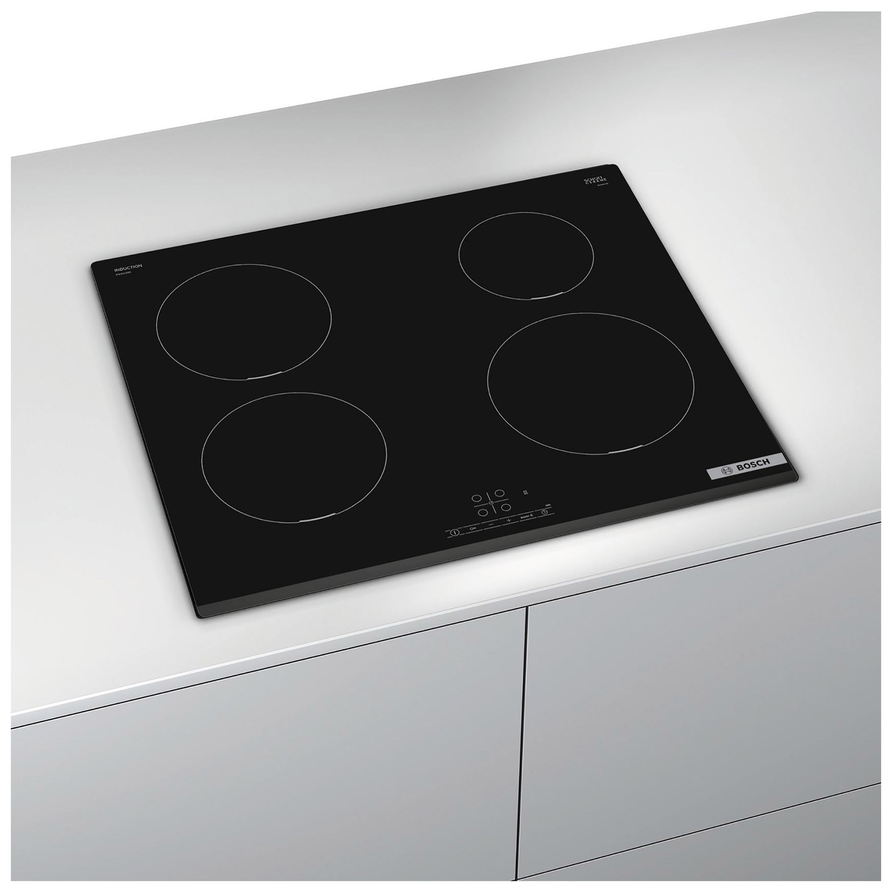 Bosch PIE631BB5E Series 4 60cm Frameless Electric Induction Hob in Bla, photo 4