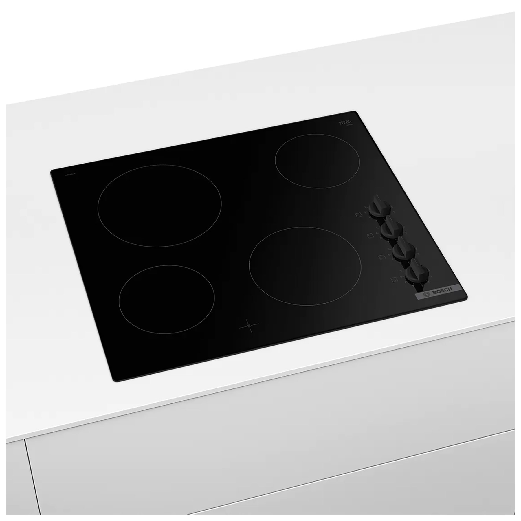 Bosch PKE611CA3E Series 2 60cm 4 Zone Frameless Ceramic Hob Black Glas, photo 4