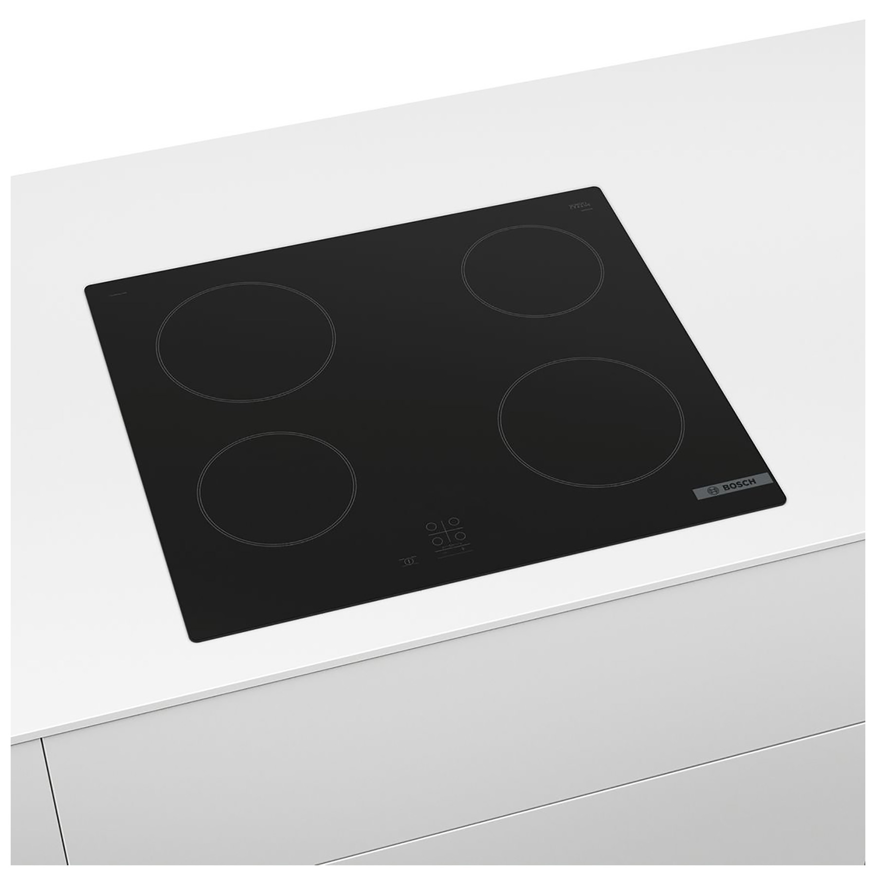 Bosch PKE61RAA8B Series 4 60cm 4 Zone Frameless Ceramic Hob Black Glas, photo 4