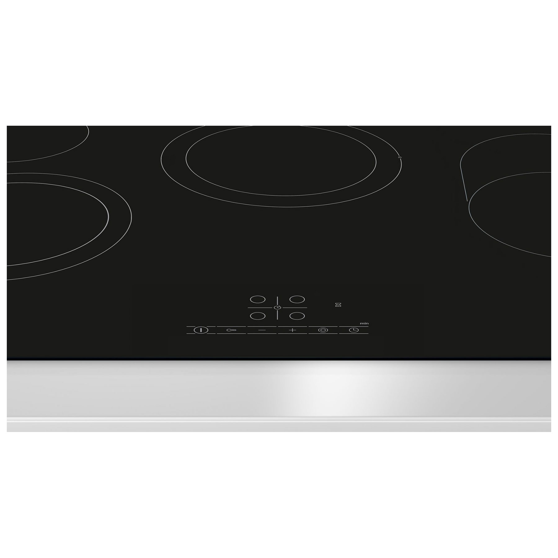 Bosch PKH811BB1D Series 4 80cm 4 Zone Ceramic Hob in Black Touch Contr, photo 2