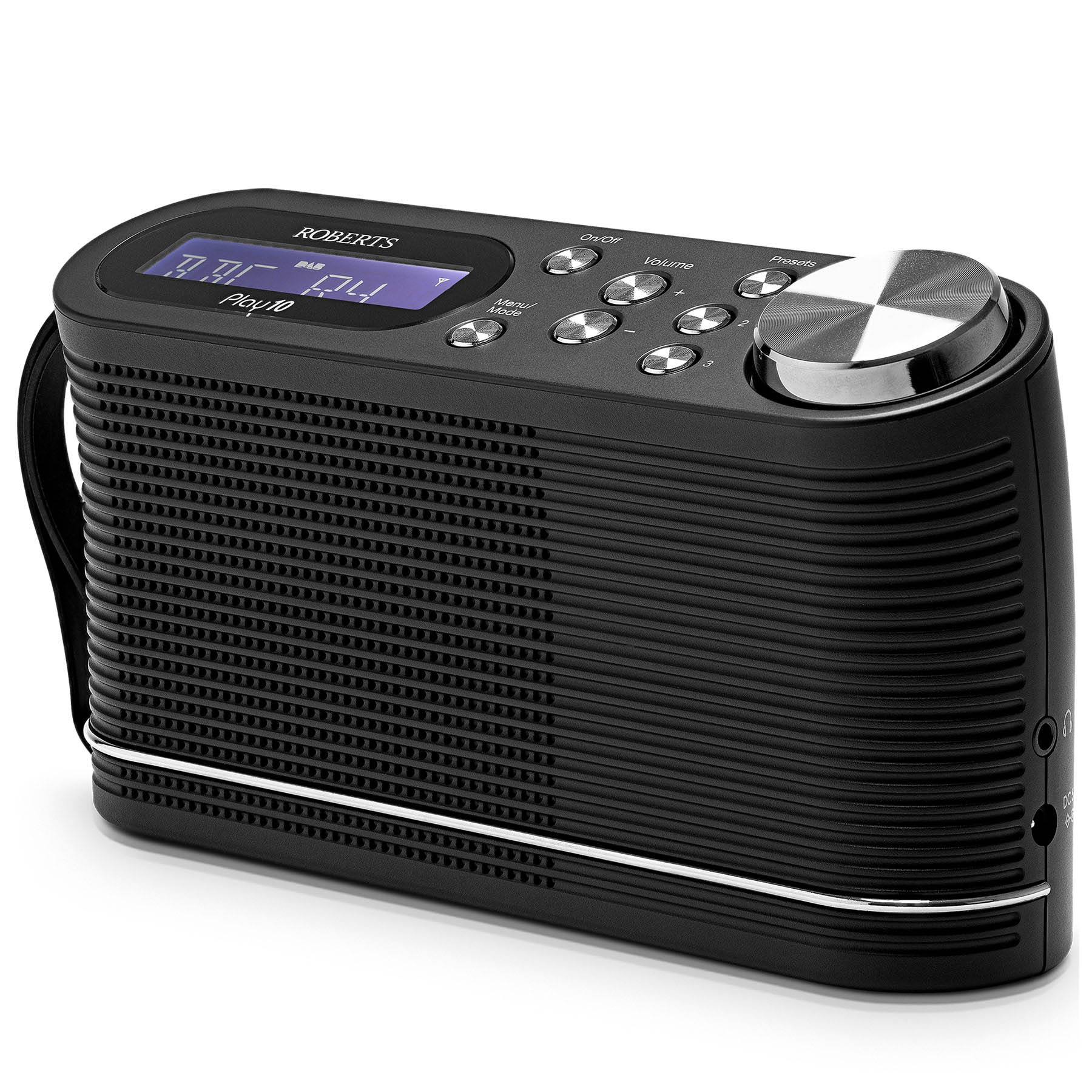 Roberts PLAY10 Play 10 DAB FM RDS Compact Portable Radio in Black, photo 2