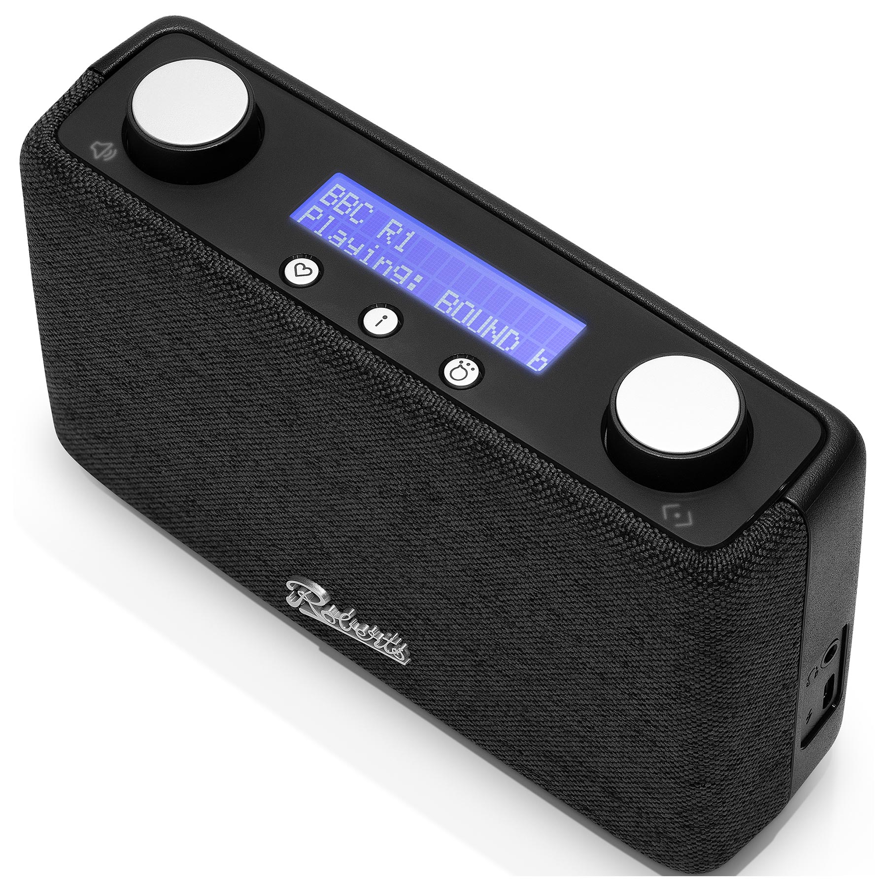 Roberts PLAY11BK PLAY11 DAB DAB FM RDS Portable Radio in Black, photo 5