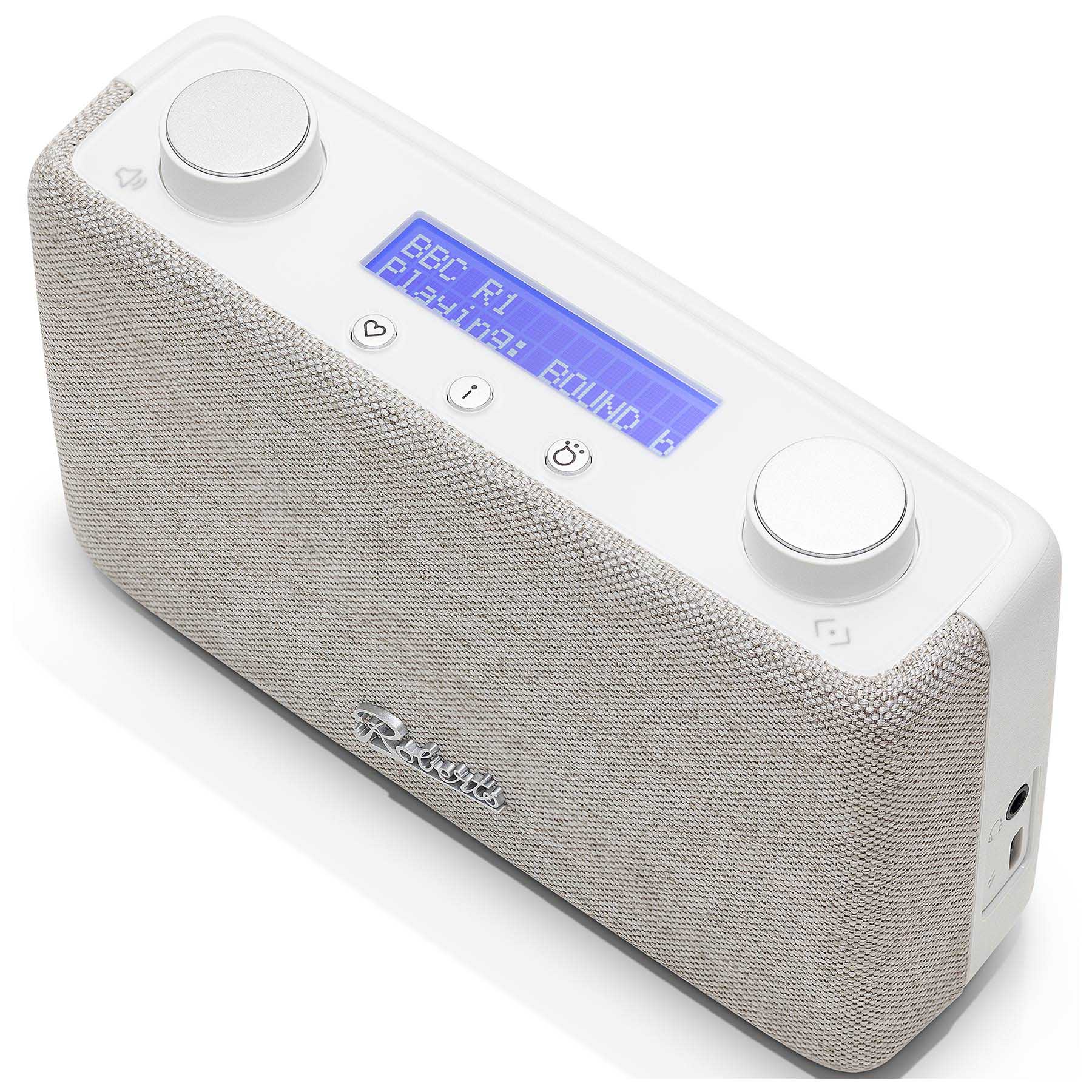 Roberts PLAY11W PLAY11 DAB DAB FM RDS Portable Radio in White, photo 5