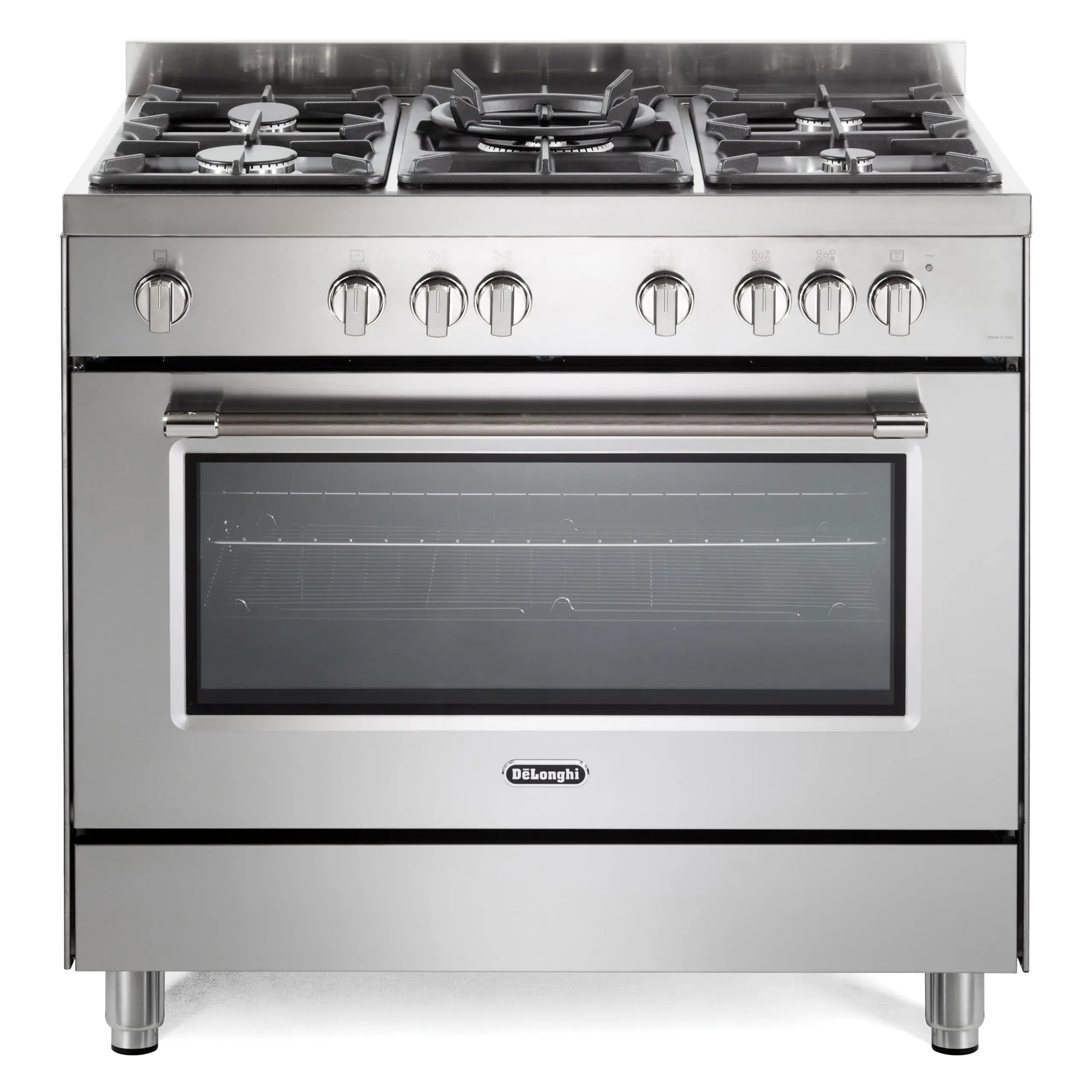 Delonghi PRO965GXX 90cm Wide Professional Line Gas Range Cooker in Sta
