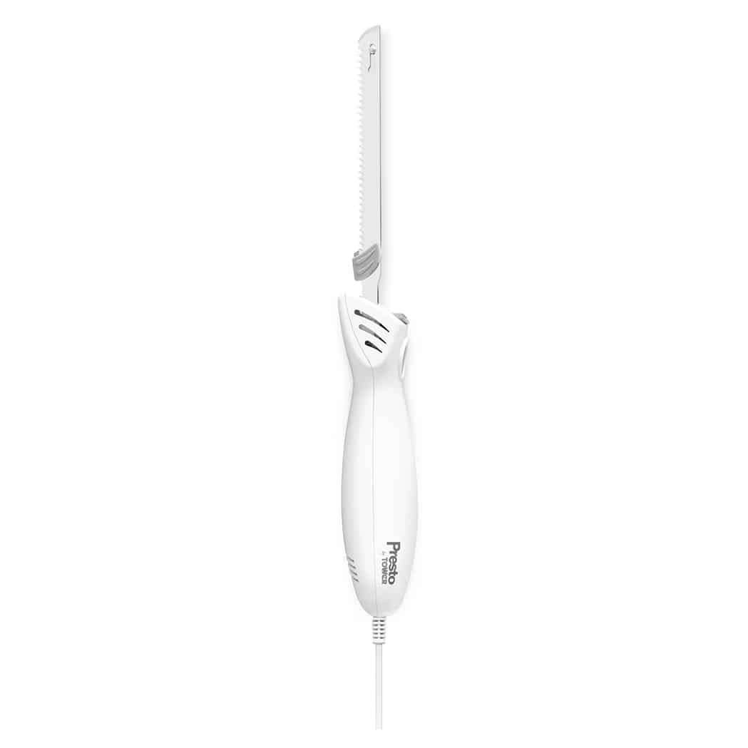 Presto PT19027WHT Electric Knife in White 100W