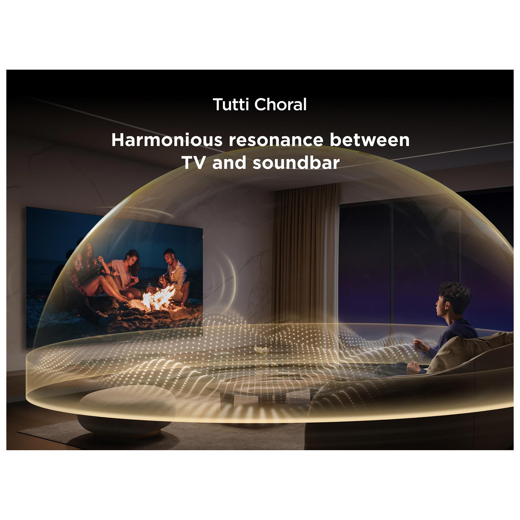 TCL Q65H 5 1Ch Dolby Atmos Soundbar Wireless Subwoofer in Black, photo 5