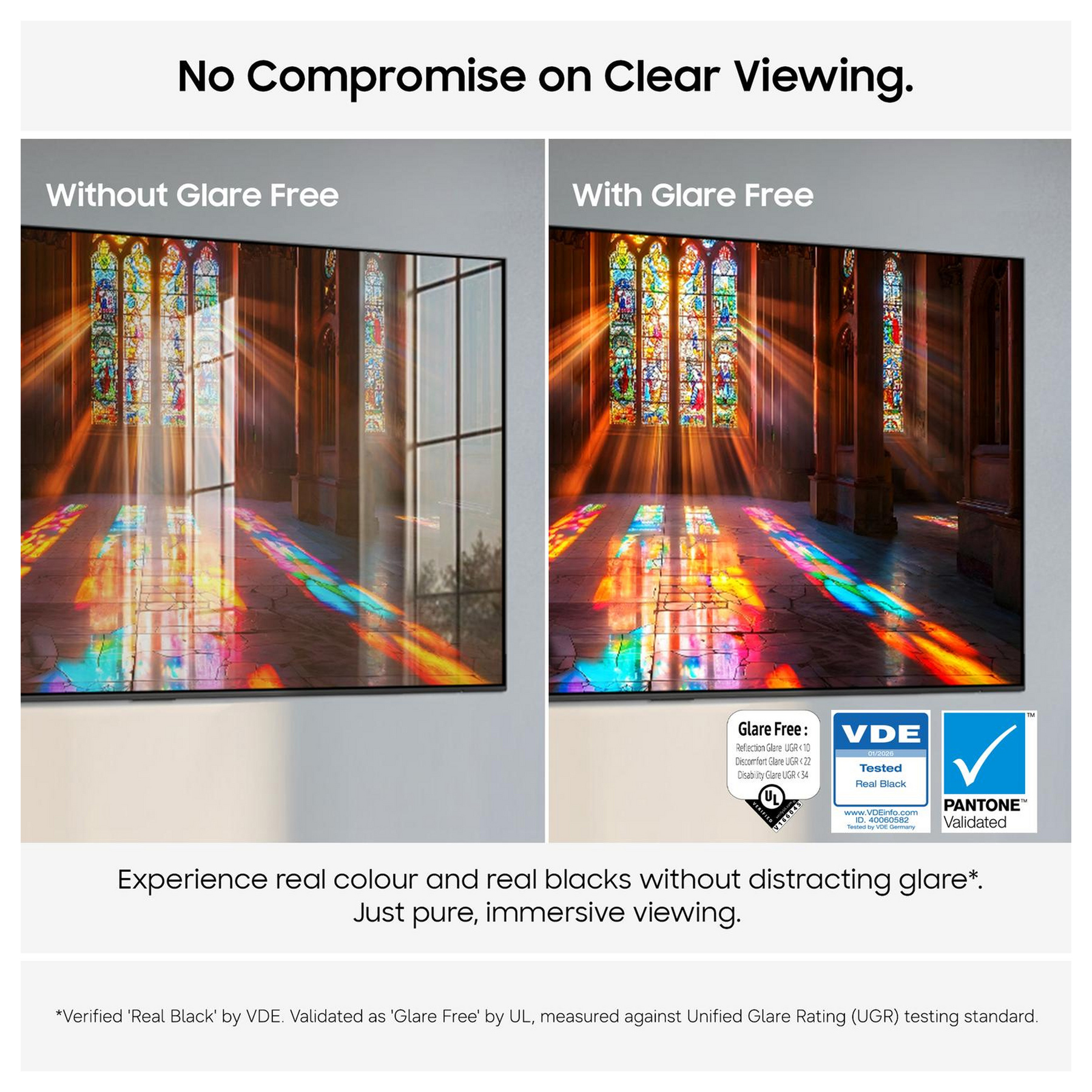 Samsung QE77S90HA 77 4K Ultra HD HDR Vision AI Smart OLED Glare Free T, photo 2
