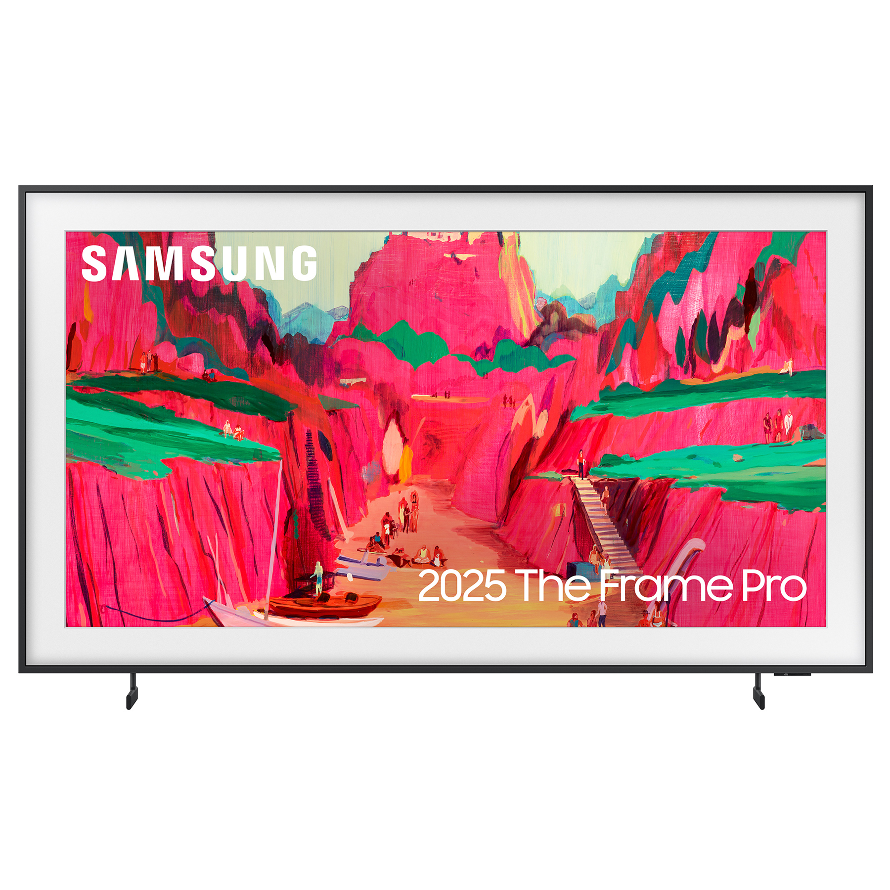 Samsung QE85LS03FW 2025 85″ LS03F The Frame Neo QLED 4K Smart TV – BLACK