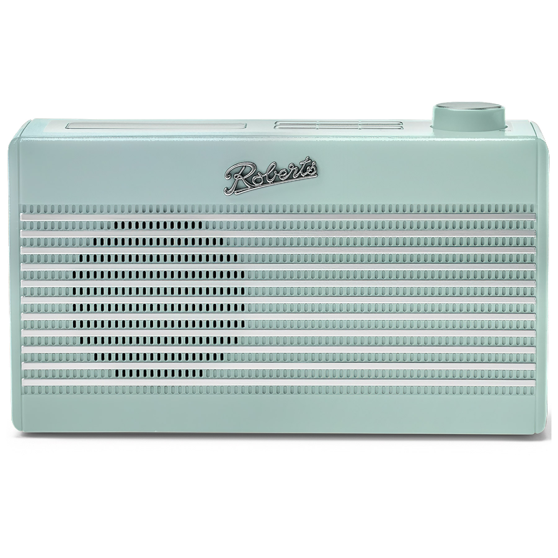 Image of Roberts RAMBLERBTMDE Rambler Mini Dab Rechargeable Radio in Duck Egg