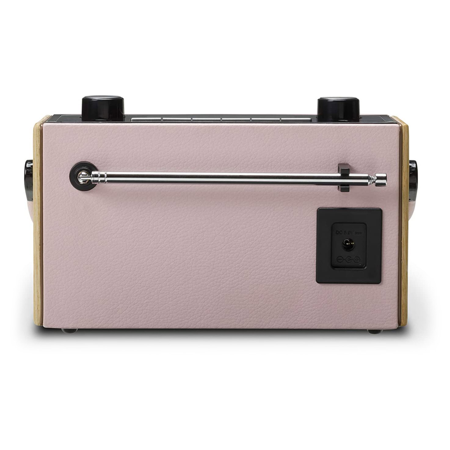 Roberts Rambler BTS DAB DAB+ FM RDS Stereo Digital Radio with Bluetooth Alarms and ECO Power Saving Mode Dusky Pink