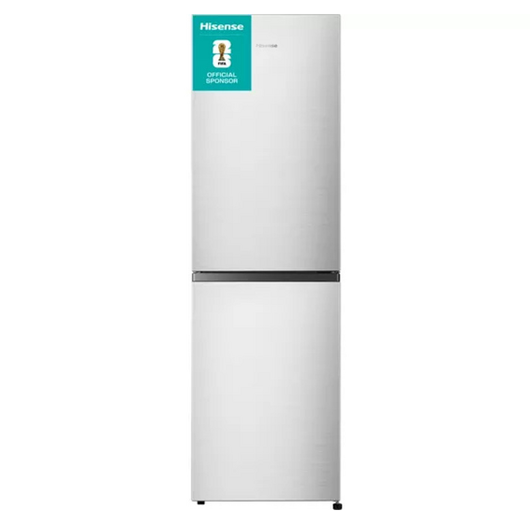 Hisense RB327N4BCE 182cm High 50 50 Frost Free Fridge Freezer in Stain