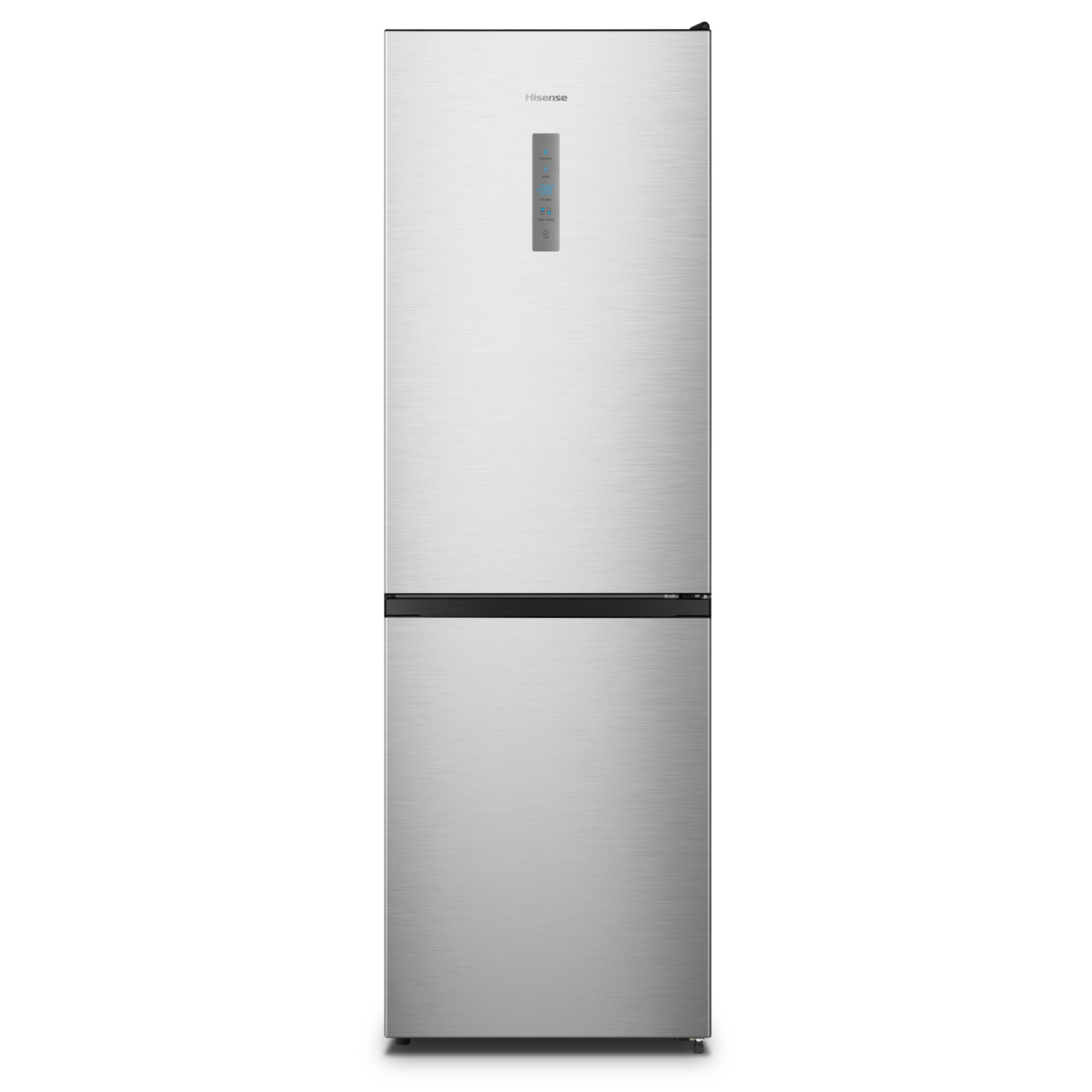 Hisense RB395N4BCE 186cm High 60 40 Frost Free Fridge Freezer in Stain