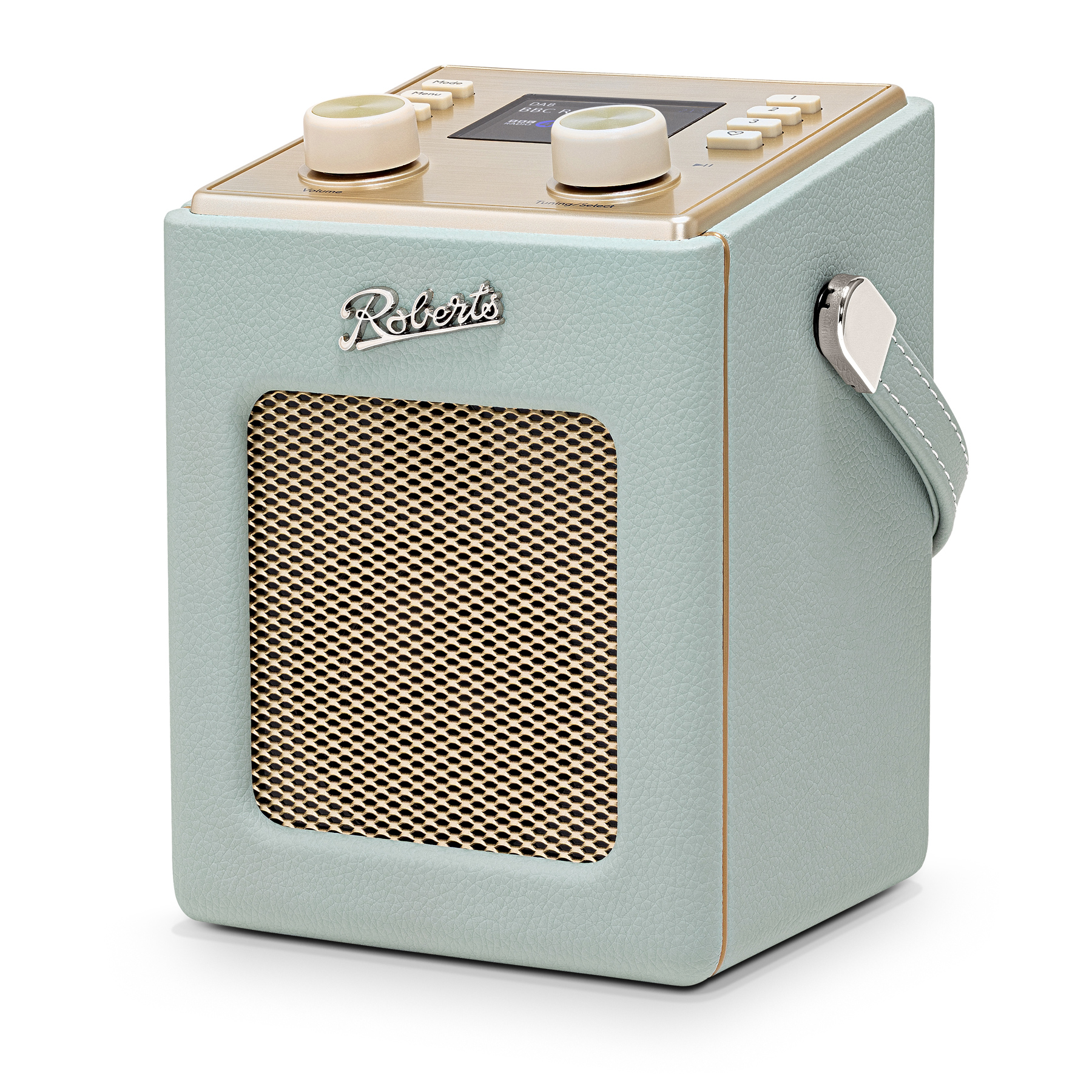 Roberts REV MINI2DE Revival Mini 2 DAB DAB FM Portable Radio in Duck E, photo 3