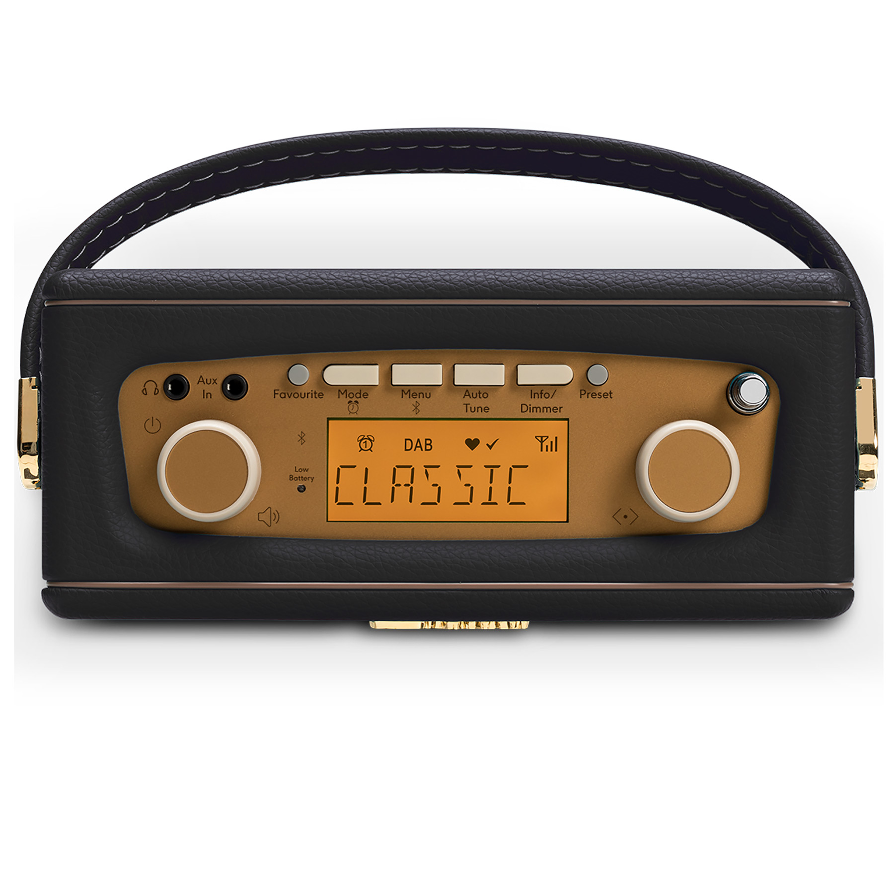 Roberts REV UNOBTBK Revival Uno BT DAB DAB FM Radio in Black, photo 4