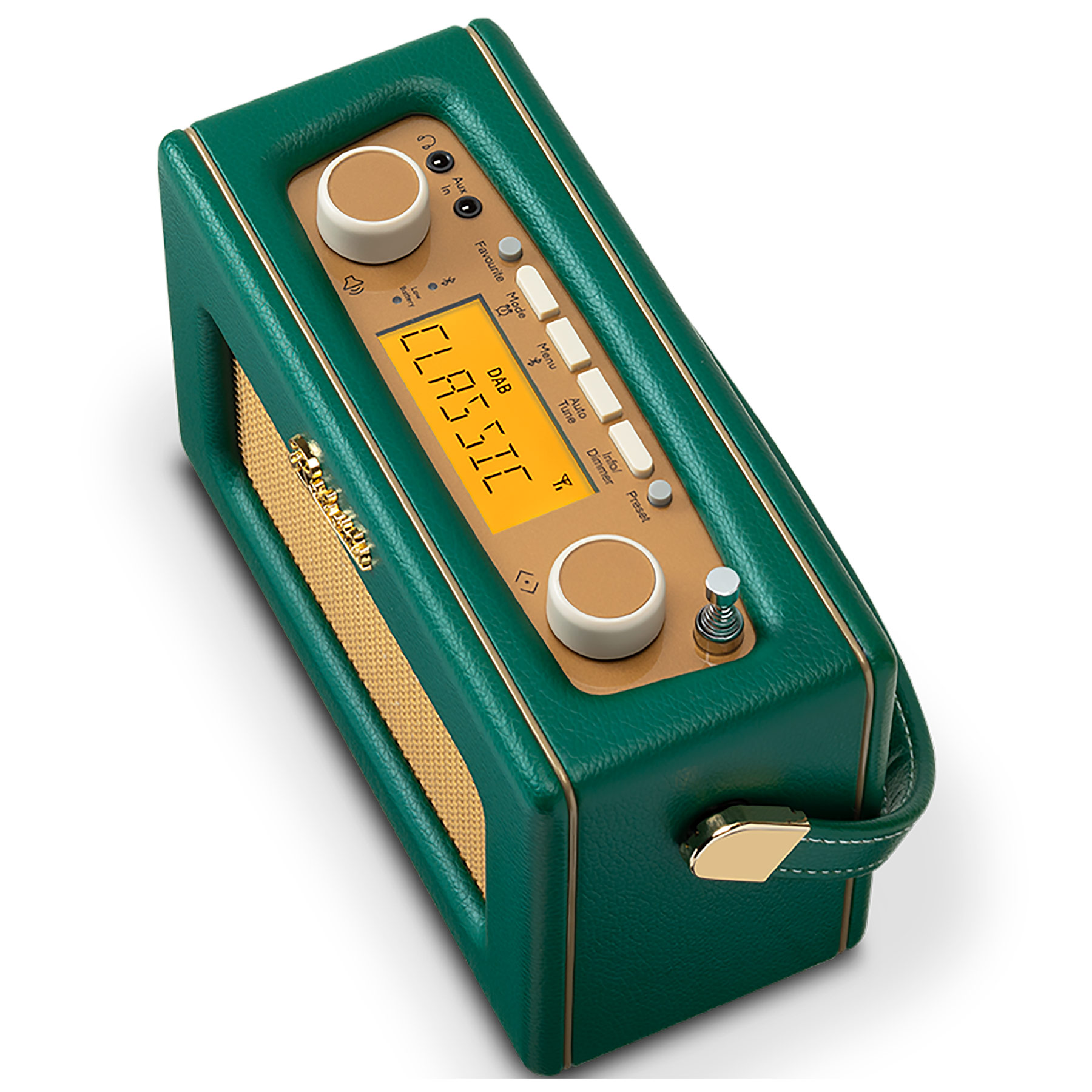 Roberts REV UNOBTDGR Revival Uno BT DAB DAB FM Radio in Deep Green, photo 5