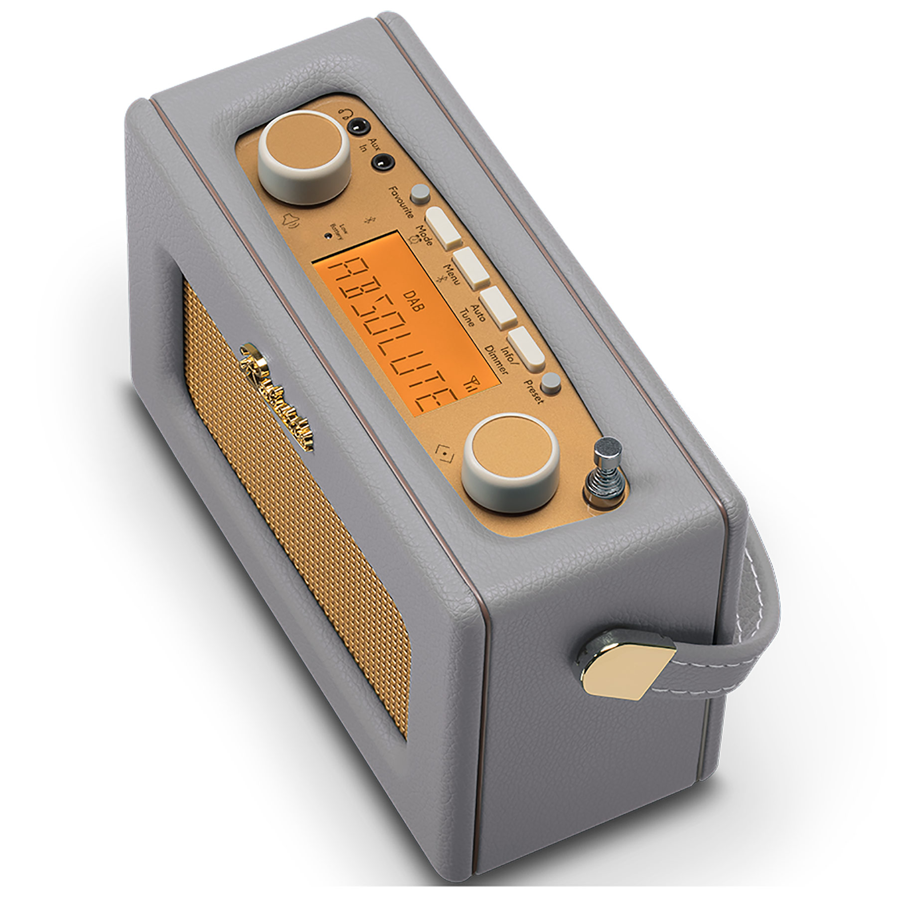 Roberts REV UNOBTDG Revival Uno BT DAB DAB FM Radio in Dove Grey, photo 5