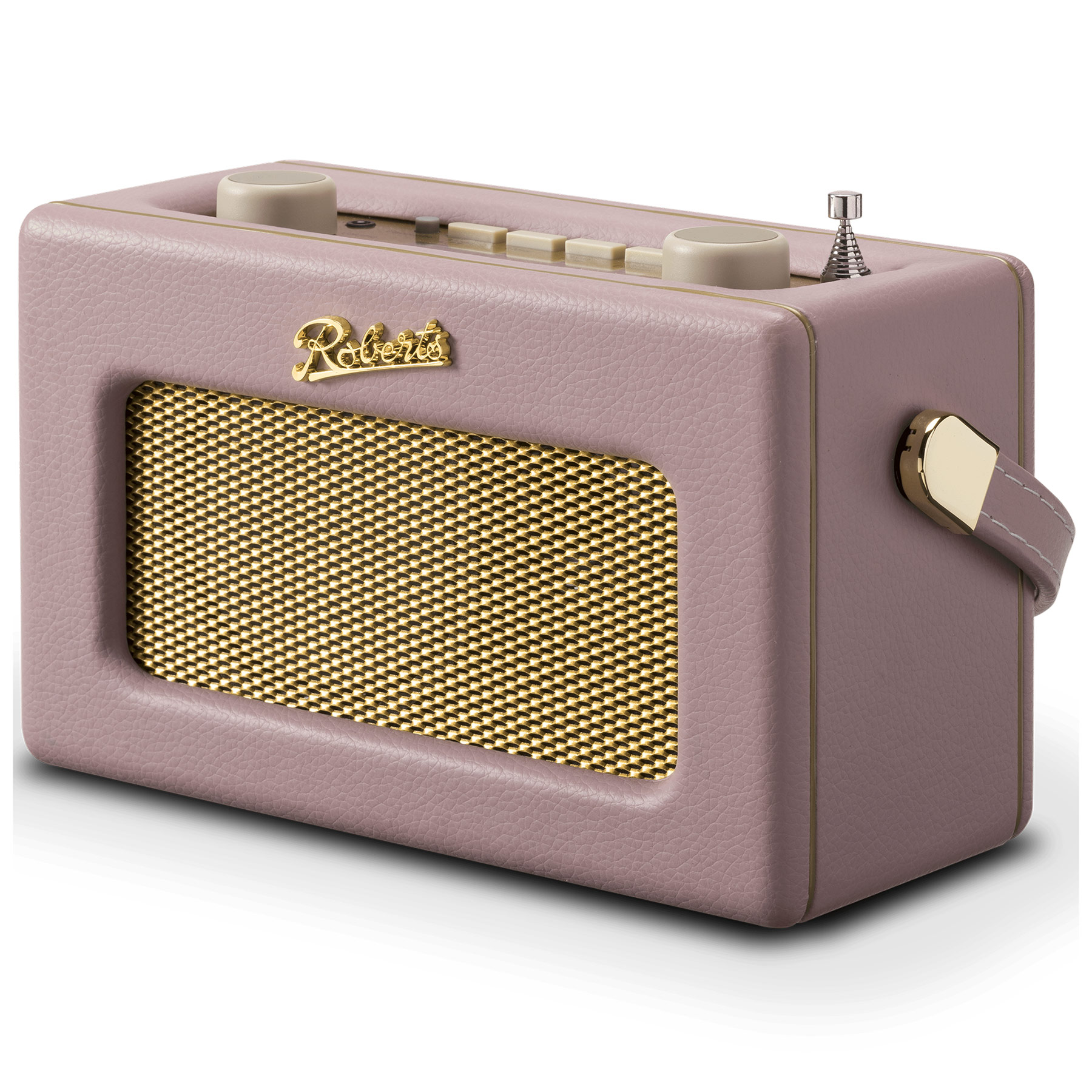 Image of Roberts REV UNOBTDP Revival Uno BT DAB DAB FM Radio in Dusky Pink