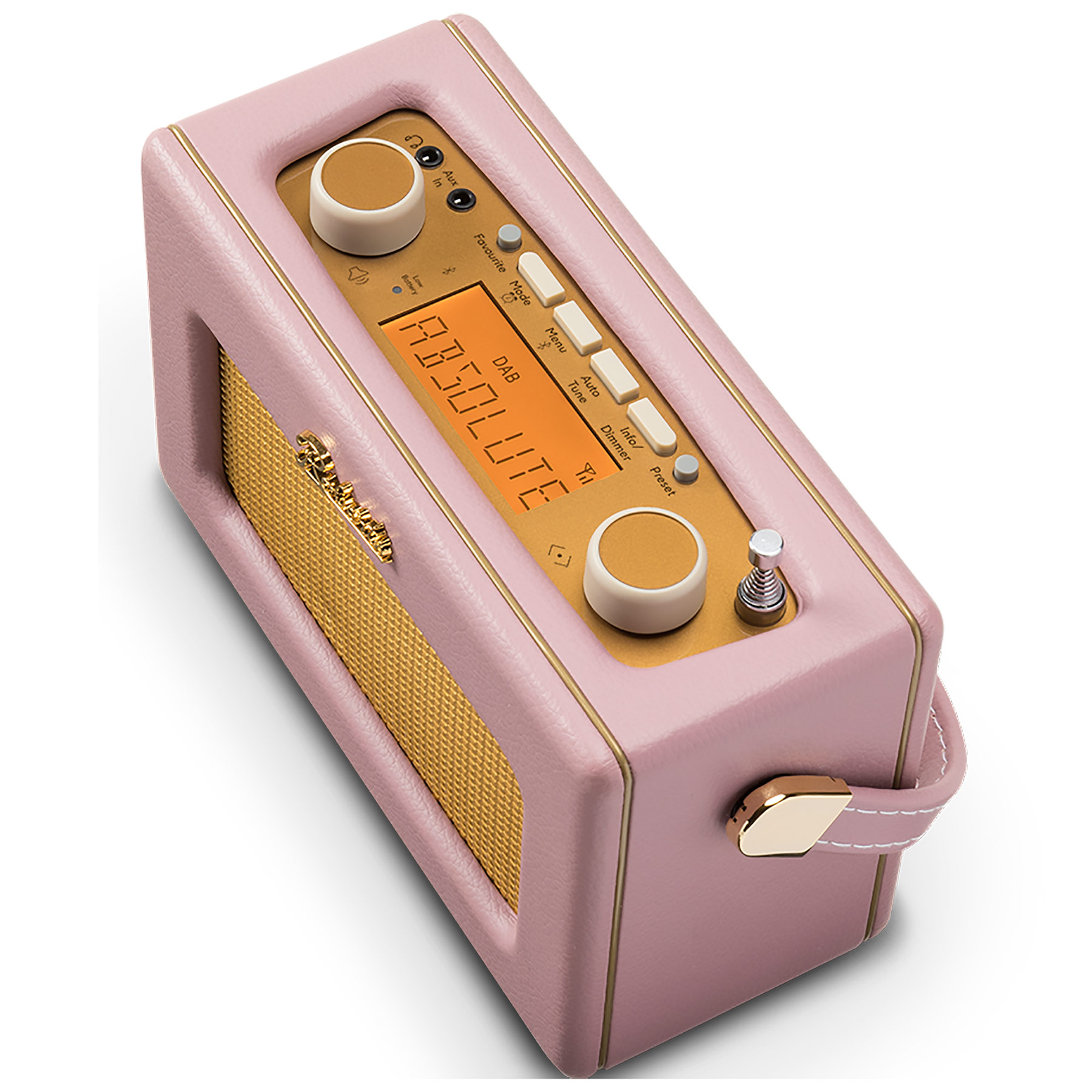 Roberts REV UNOBTDP Revival Uno BT DAB DAB FM Radio in Dusky Pink, photo 5