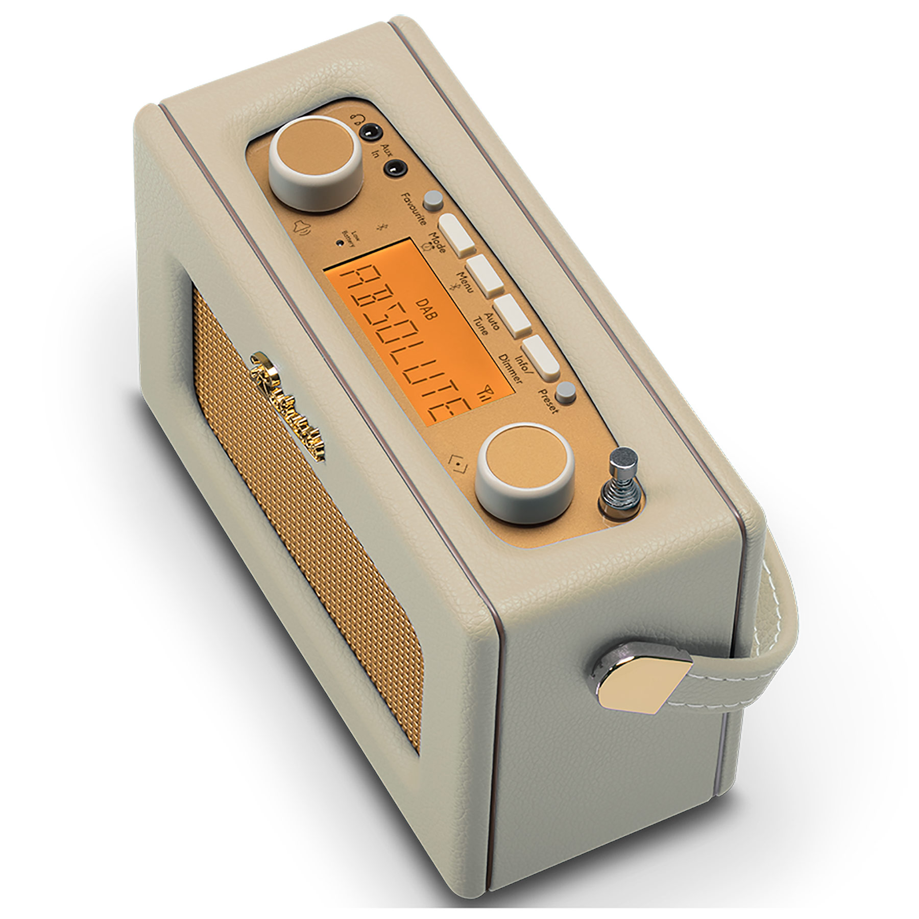 Roberts REV UNOBTPC Revival Uno BT DAB DAB FM Radio in Pastel Cream, photo 5